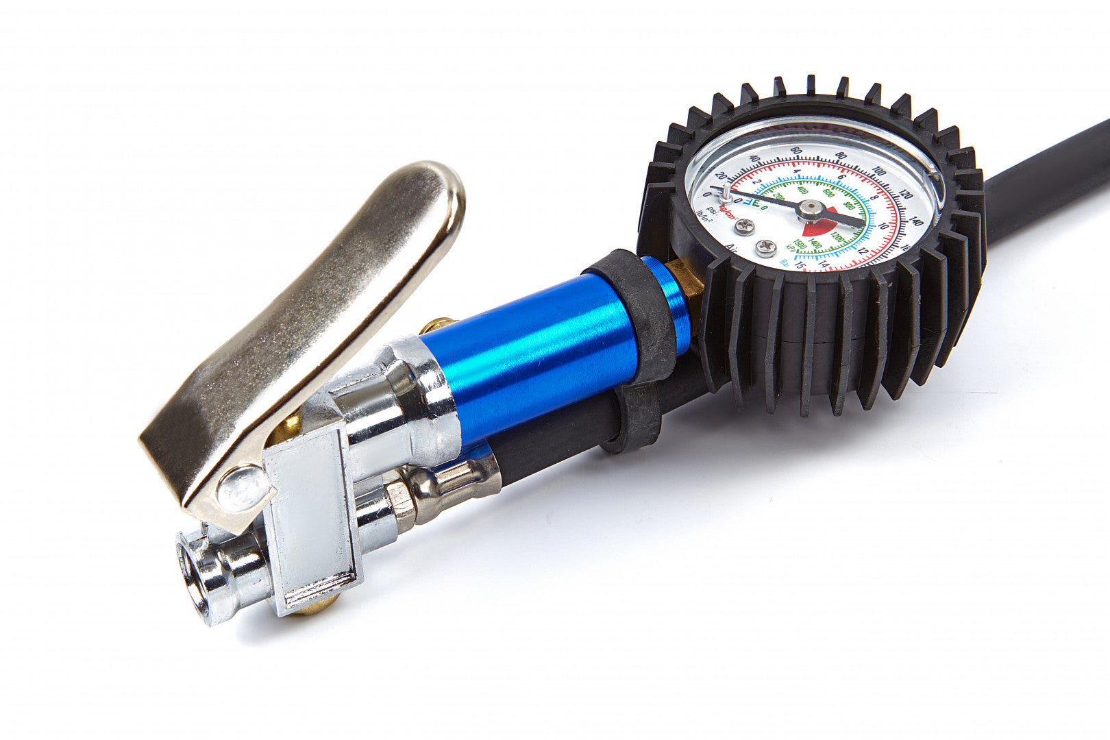 Pištoľ na hustenie pneumatík s manometrom 0 - 15 bar 0 - 220 PSI