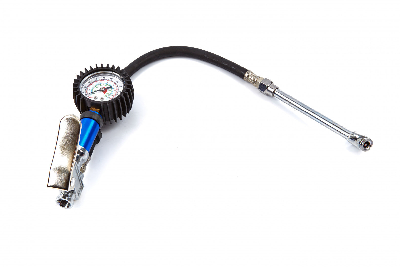 Pištoľ na hustenie pneumatík s manometrom 0 - 15 bar 0 - 220 PSI