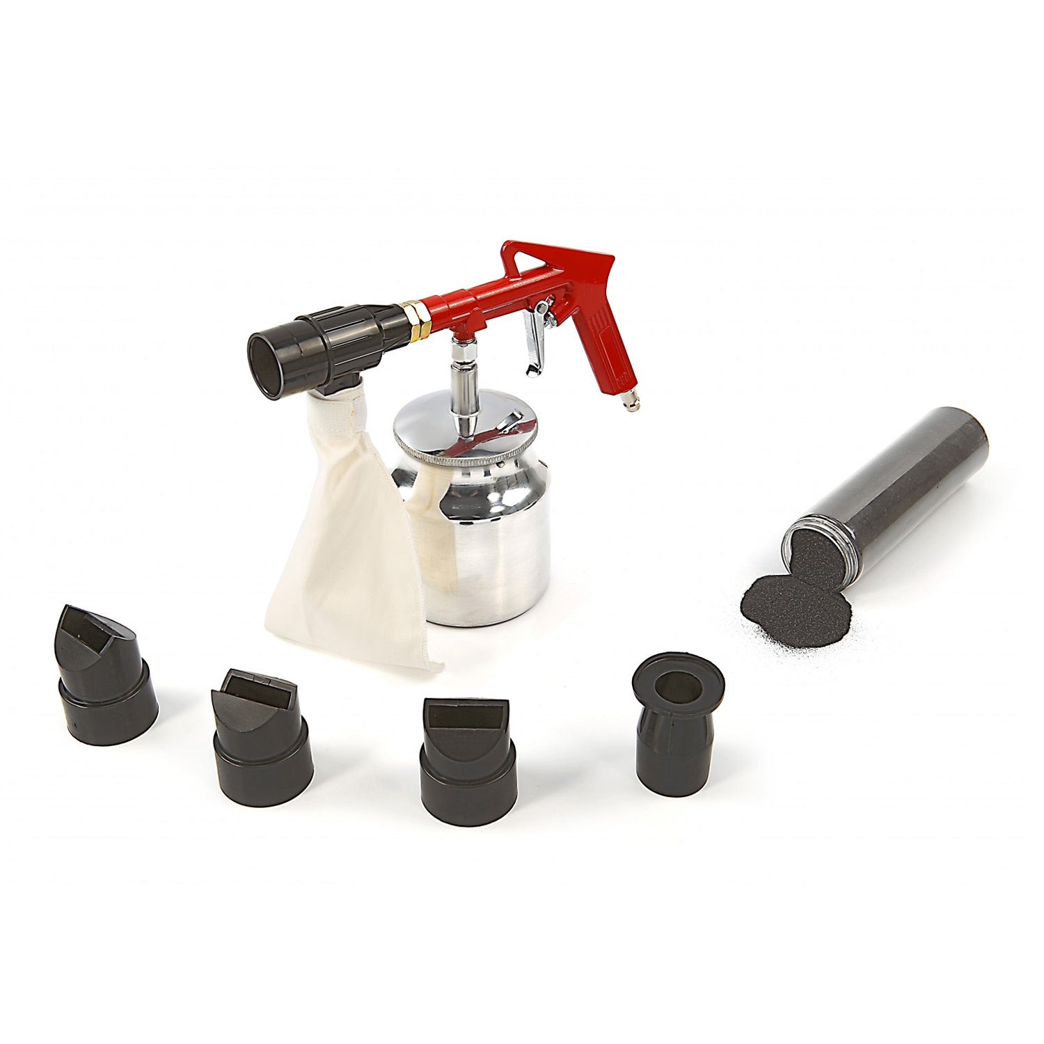 Pištoľ na pieskovanie s dolnou nádobou