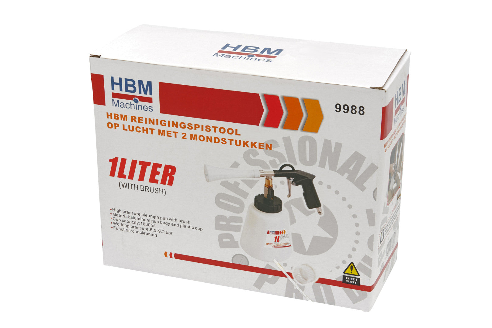 Pneumatická pištoľ na čistenie čalúnenia Tornador model 2