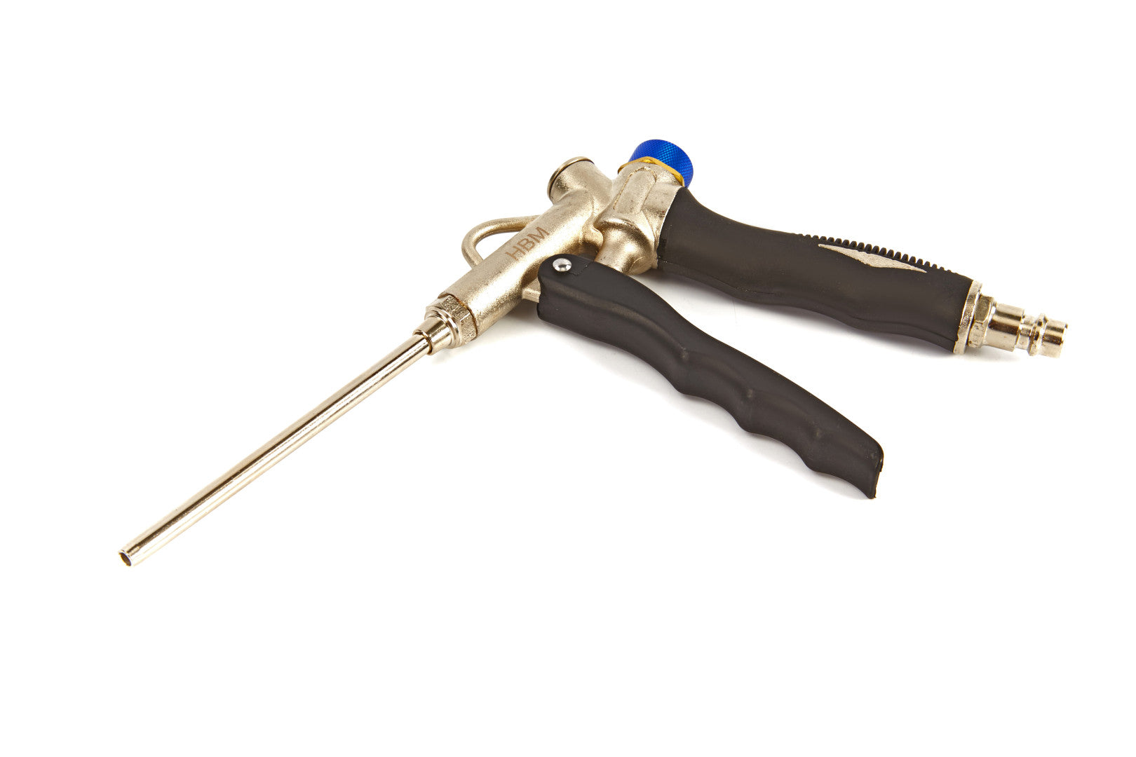 Ofukovacia pištoľ s regulátorom prietoku