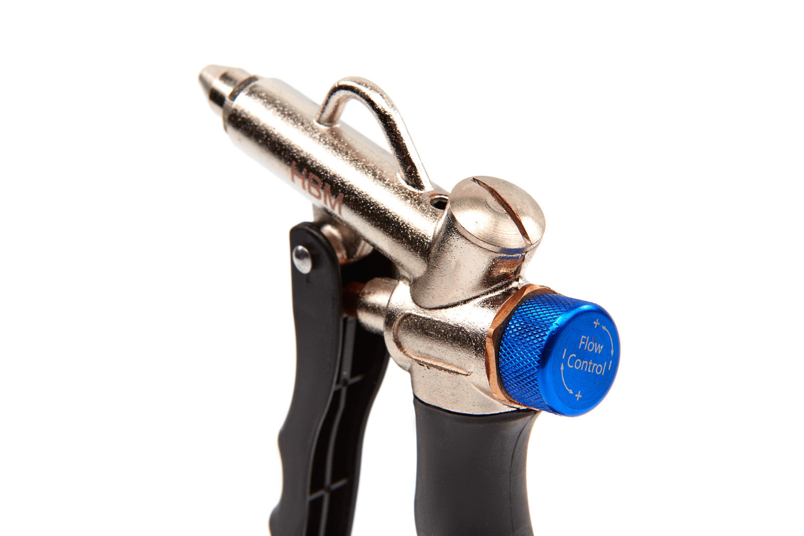 Ofukovacia pištoľ s regulátorom prietoku