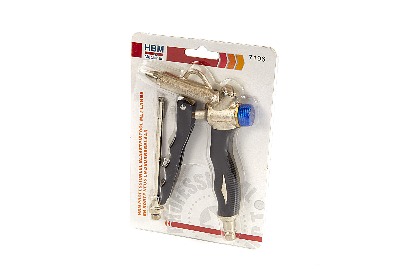 Ofukovacia pištoľ s regulátorom prietoku