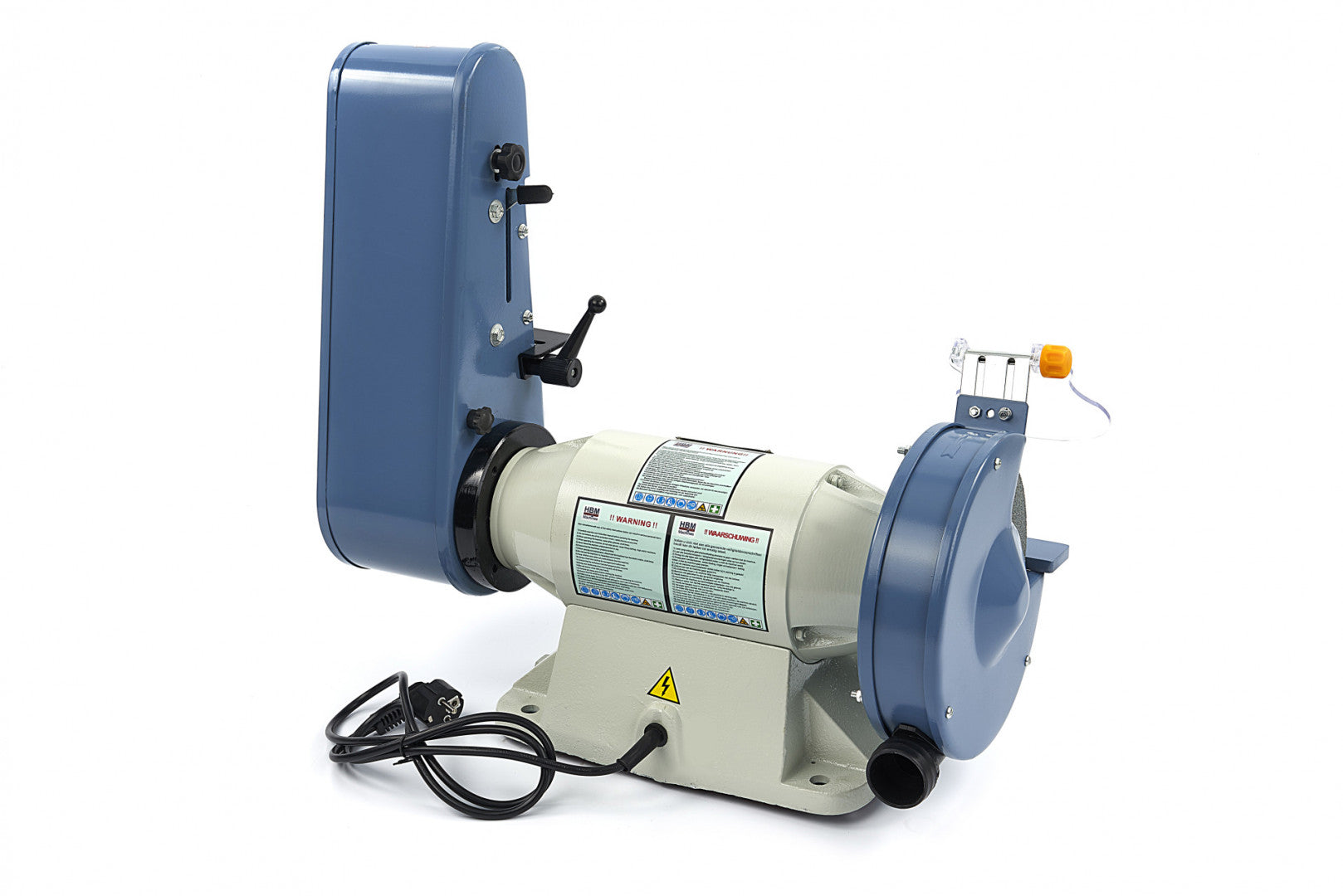 Stolová brúska s pásovou brúsnou jednotkou 200 mm, 900 W