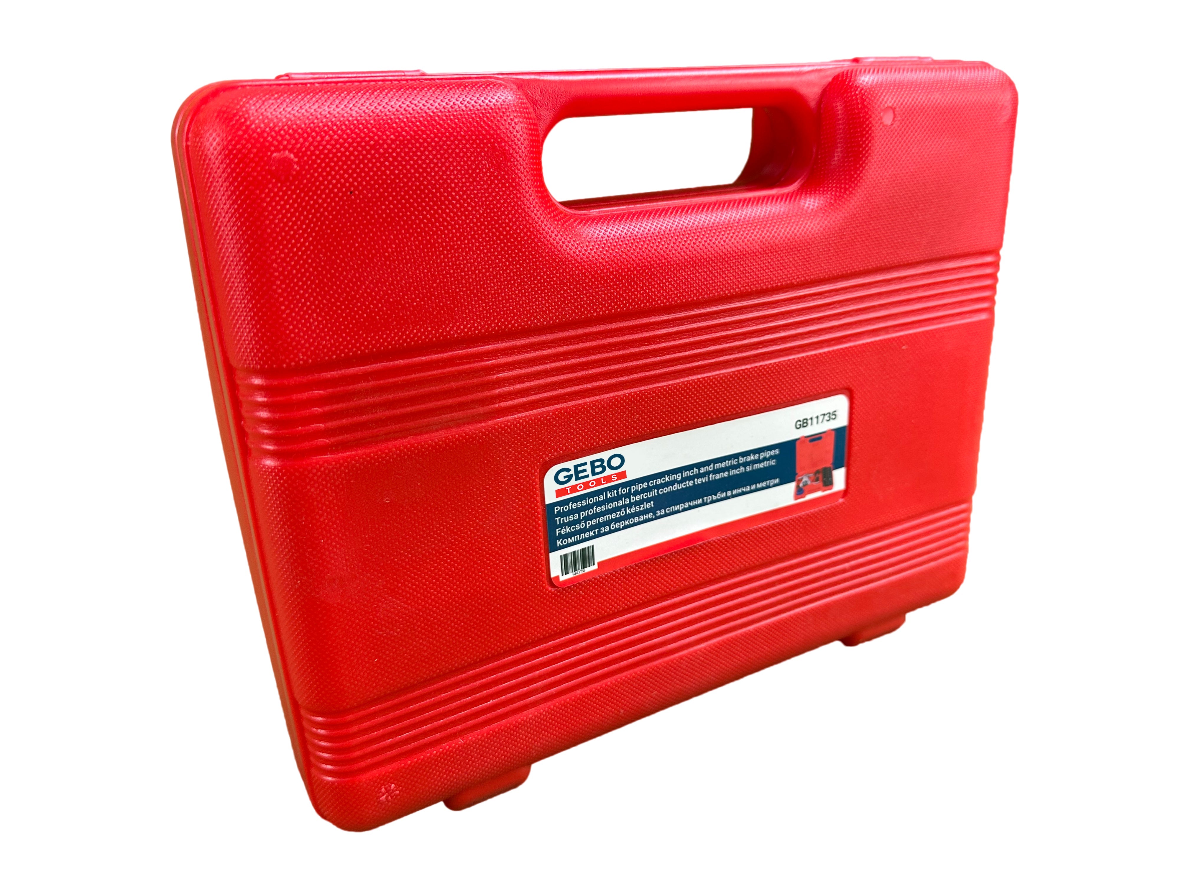 Profesionálna pertlovacia sada na rozšírenie brzdových trubiek - palcový aj metrický systém Gebo Tools