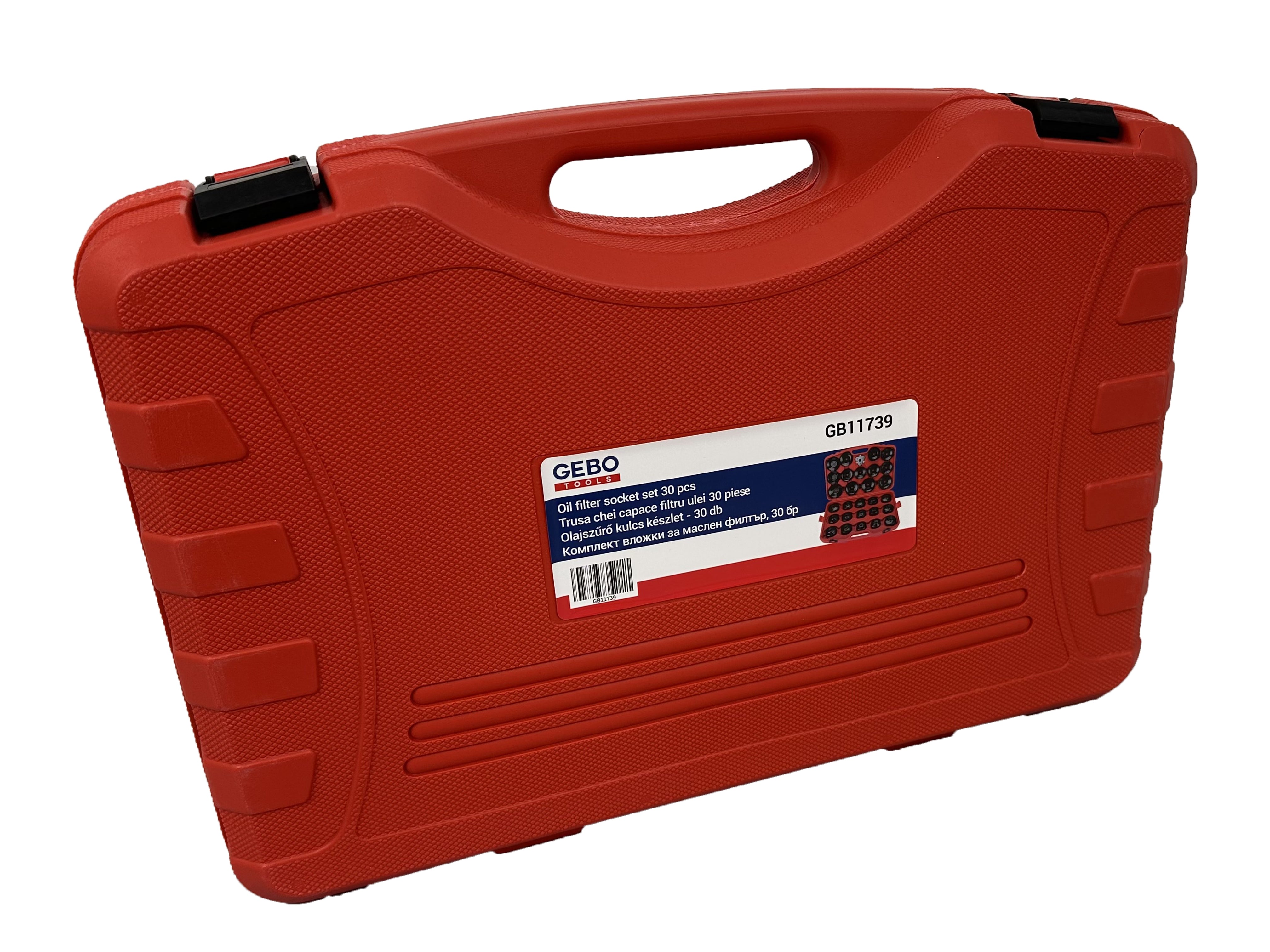Sada kľúčov na olejové filtre 30ks Gebo Tools