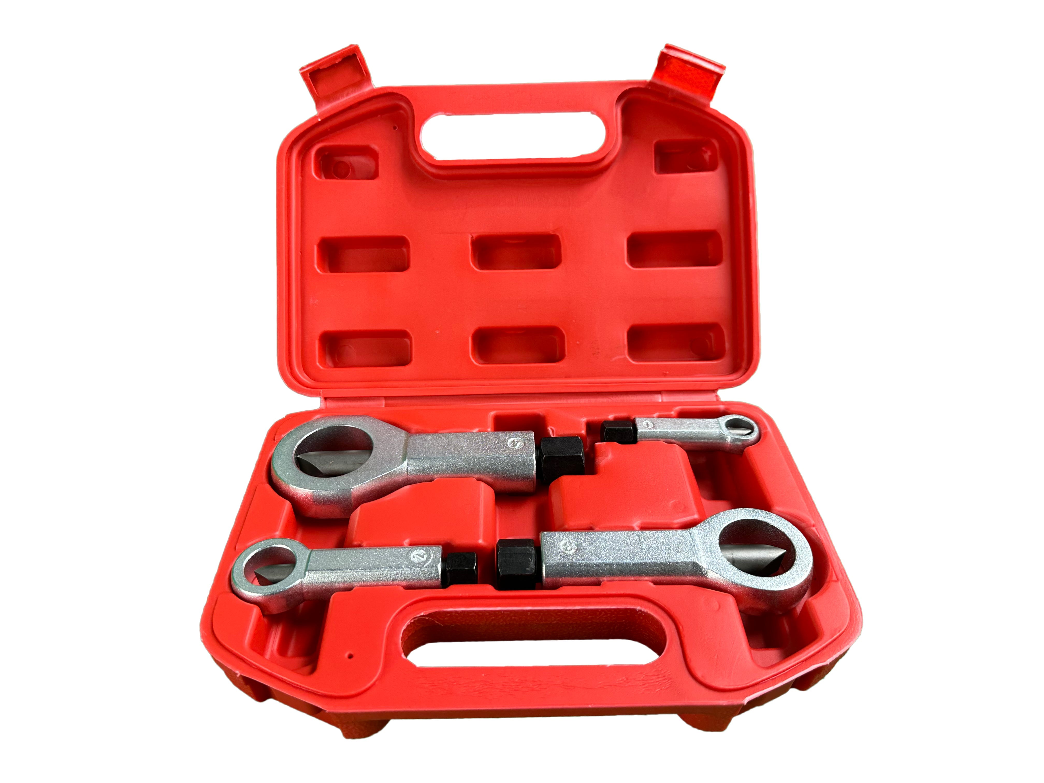 Sada sekáčov na matice a skrutky 9 - 27mm, 4ks Gebo Tools