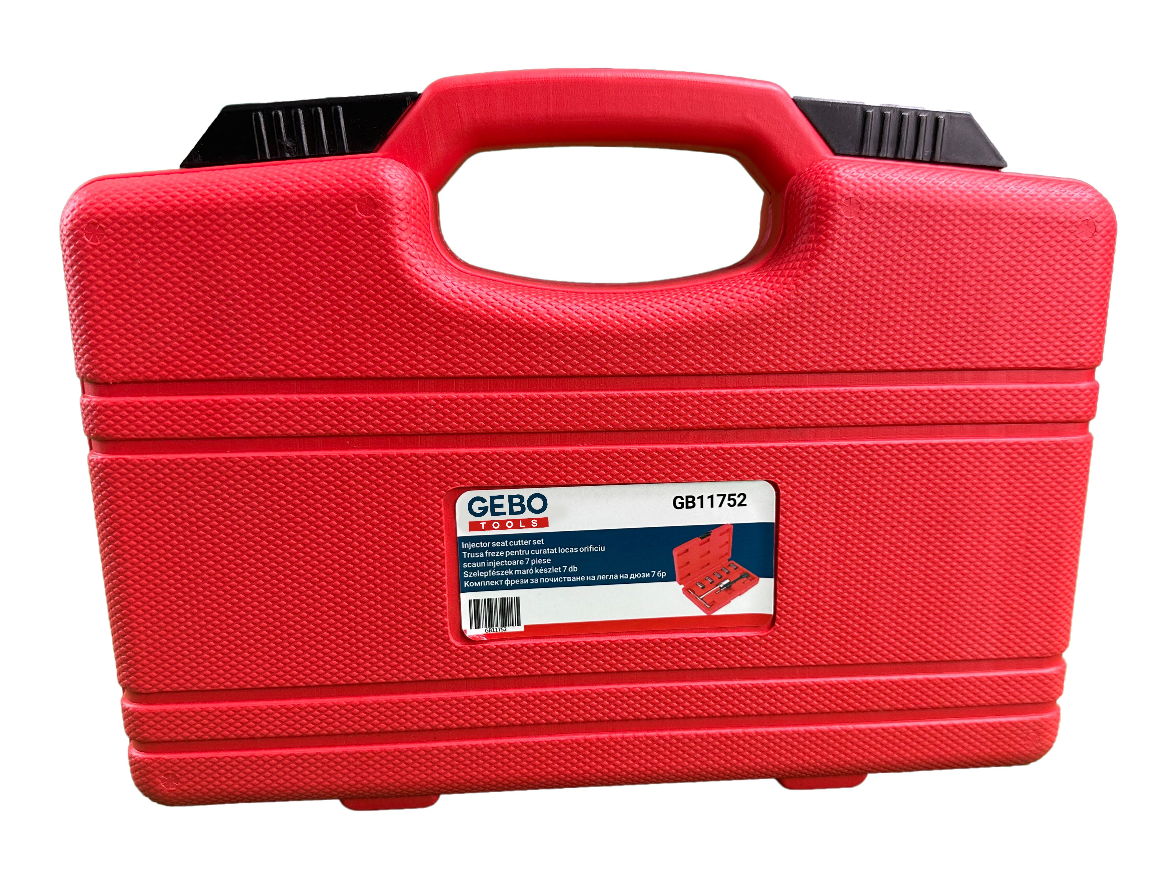 Sada fréz na čistenie sediel vstrekovačov – 7 kusov Gebo Tools