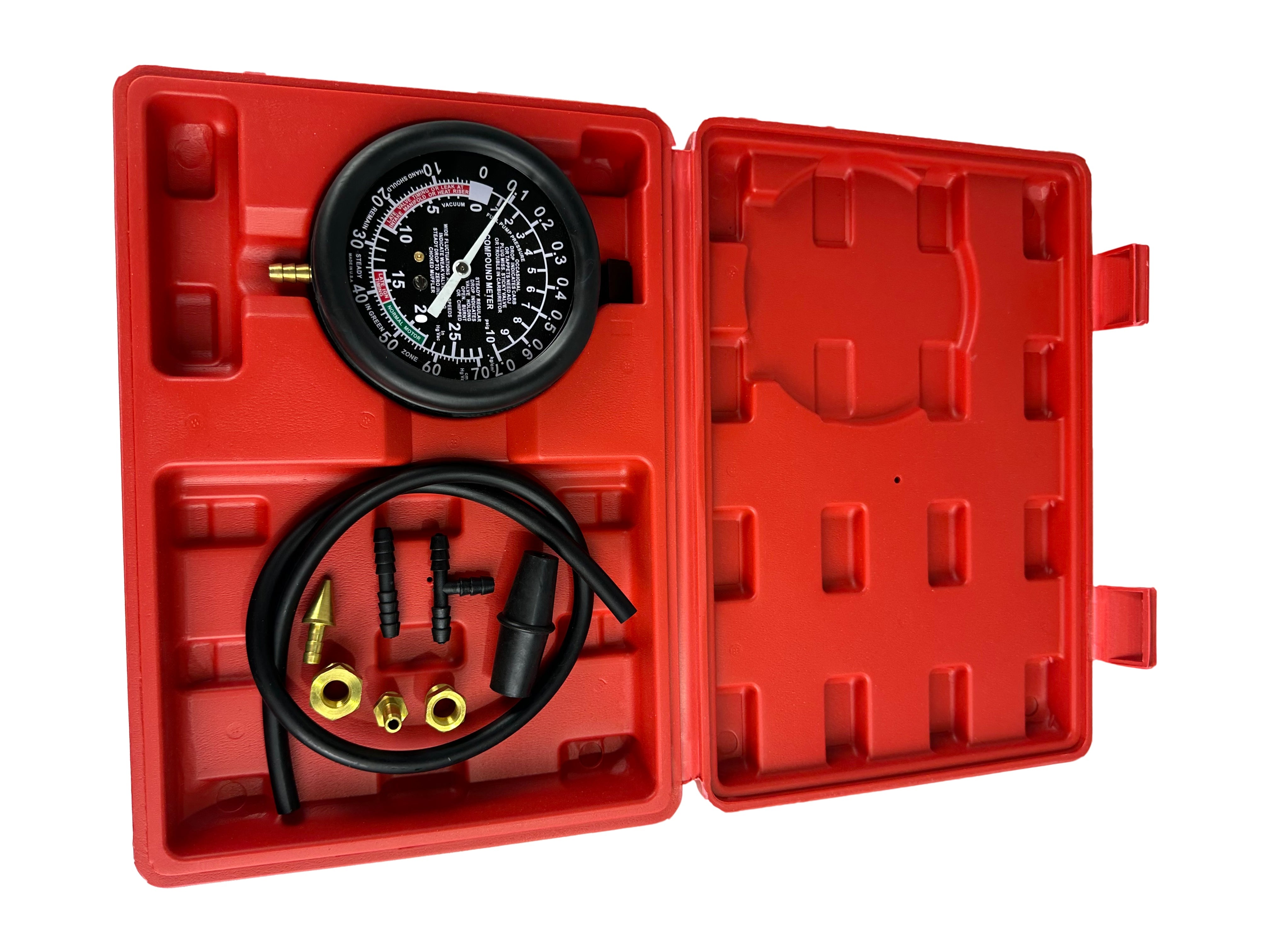 Manometer - merač vákua/podtlaku Gebo Tools