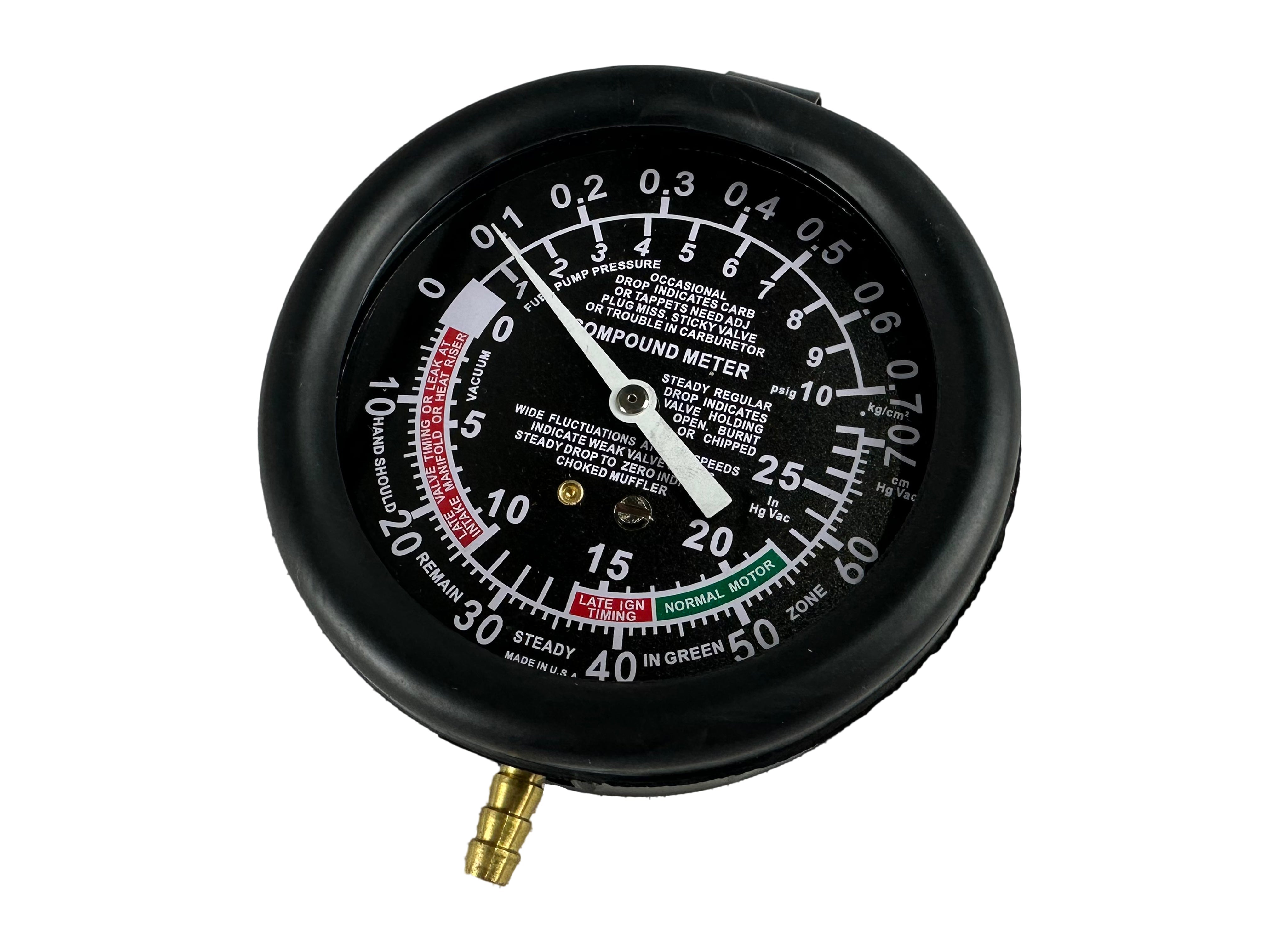 Manometer - merač vákua/podtlaku Gebo Tools