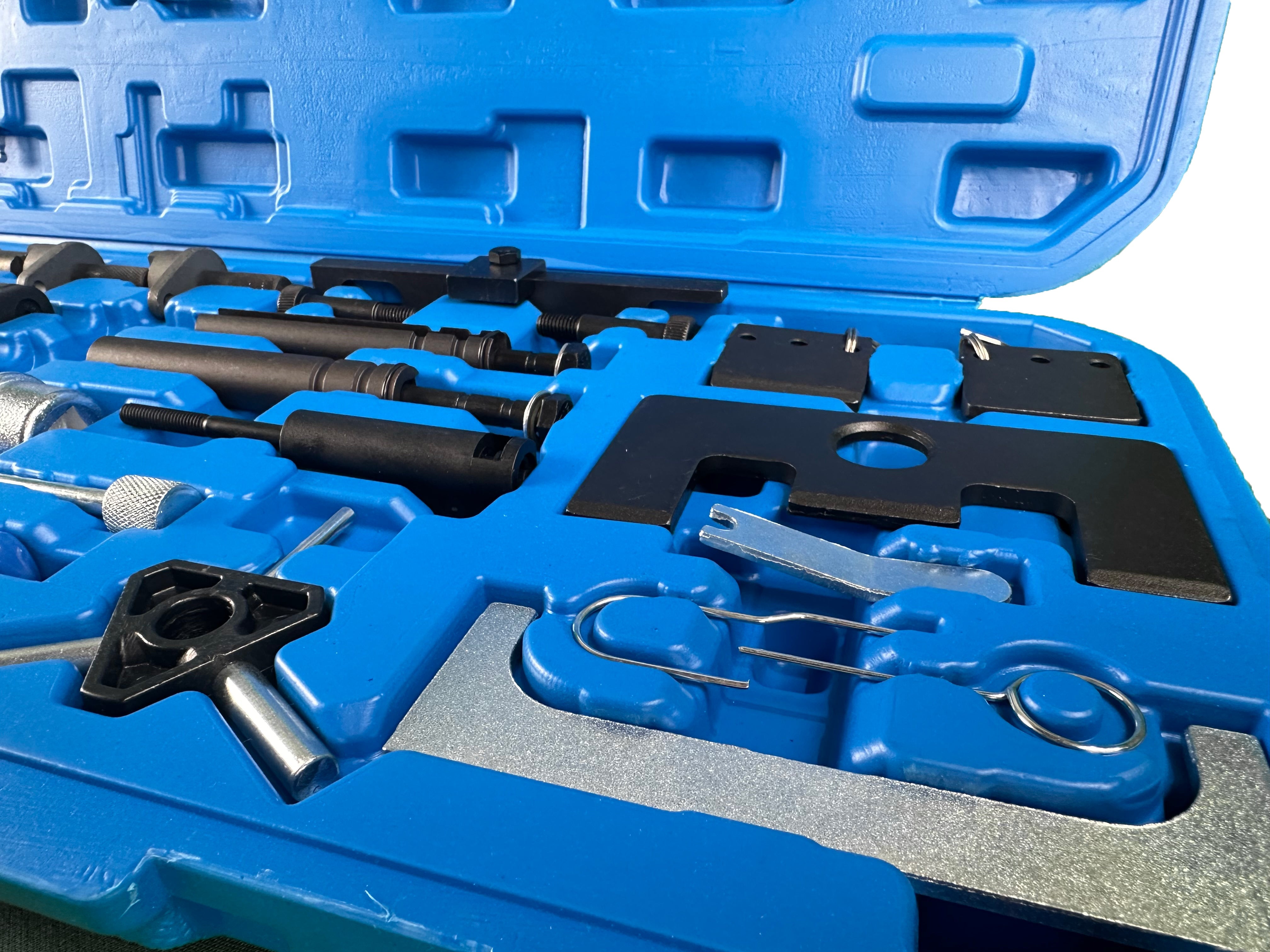 Sada na aretáciu a blokovanie rozvodov diesel a benzín VW Audi Seat Škoda 1.2 1.4 1.6 1.9 2.0 2.5 3.3 Gebo Tools