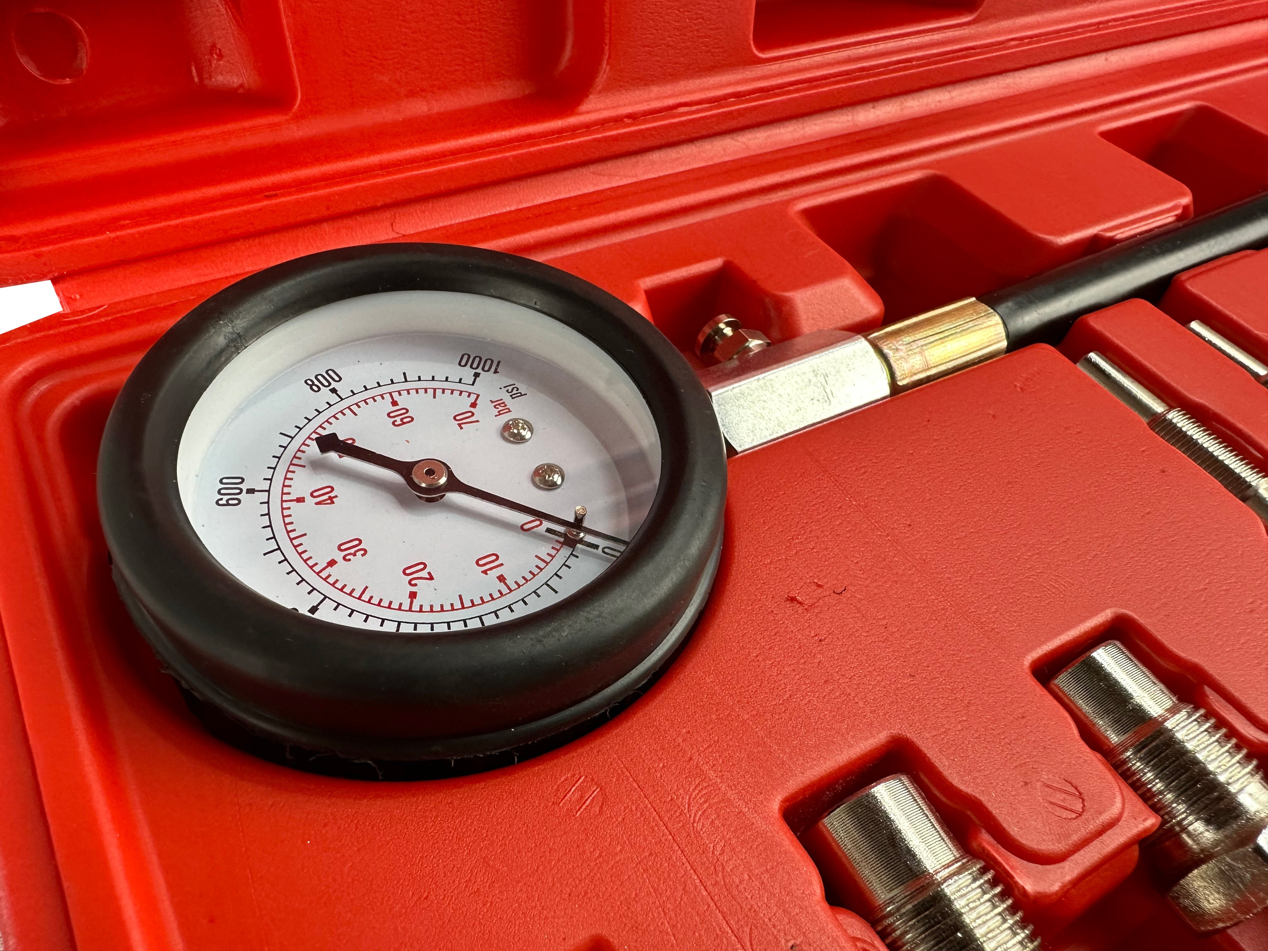 Tester kompresie - kompresiometer pre dieslové motory Gebo Tools