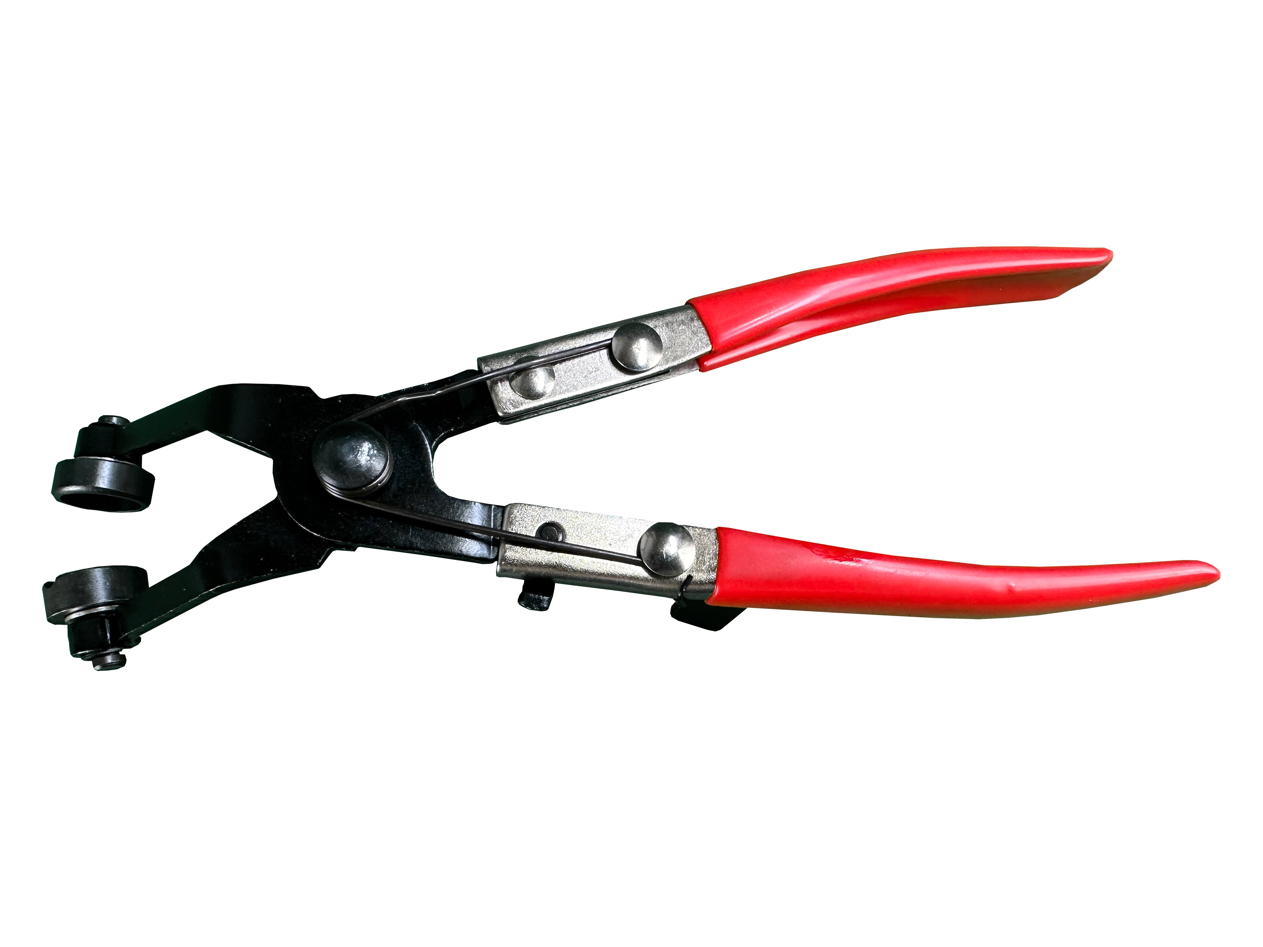 Kliešte na hadicové spony, zahnuté, model 1 Gebo Tools