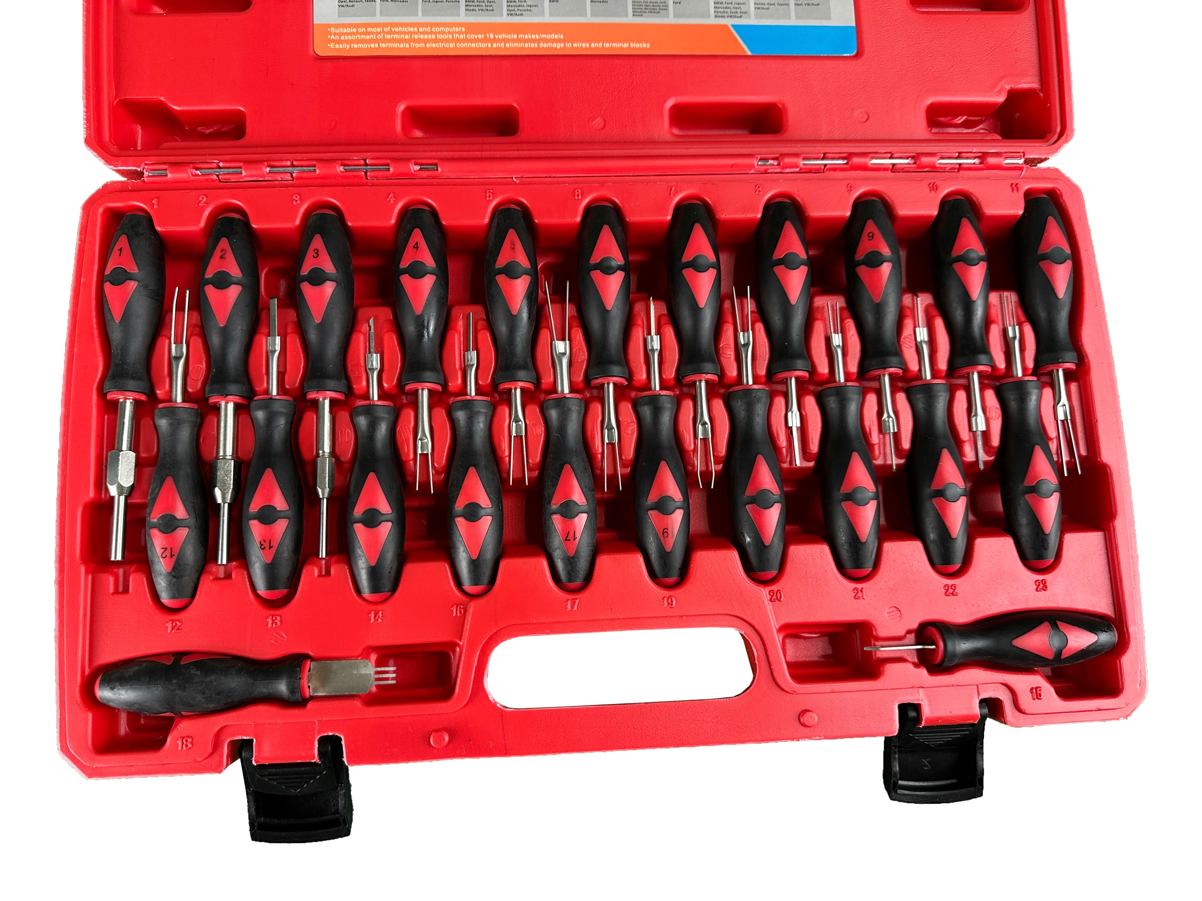 Sada vyťahovačov na demontáž pinov a konektorov 23ks Gebo Tools