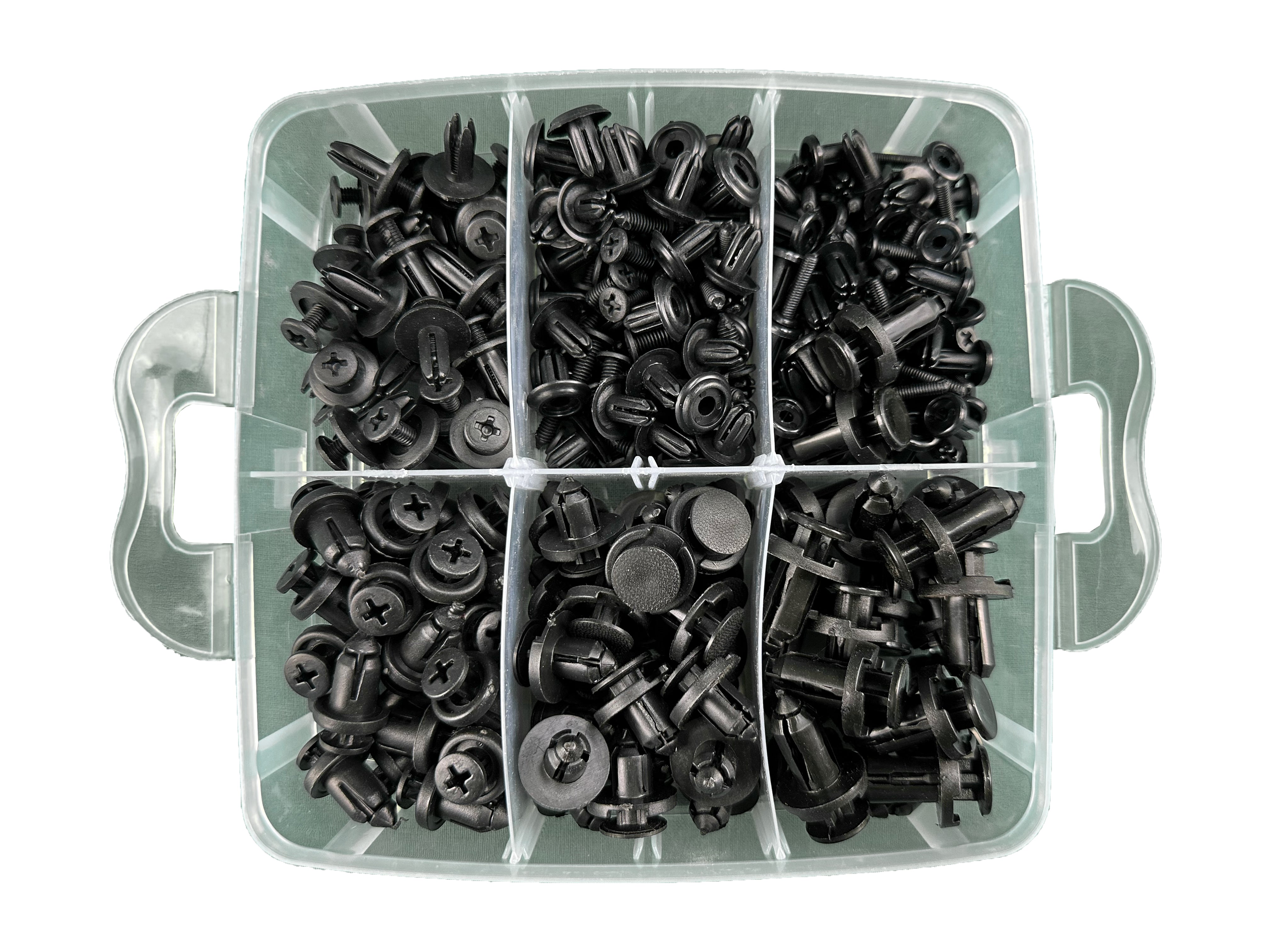 Sada sťahovákov na demontáž čalúnenia so sadou spôn 620ks Gebo Tools