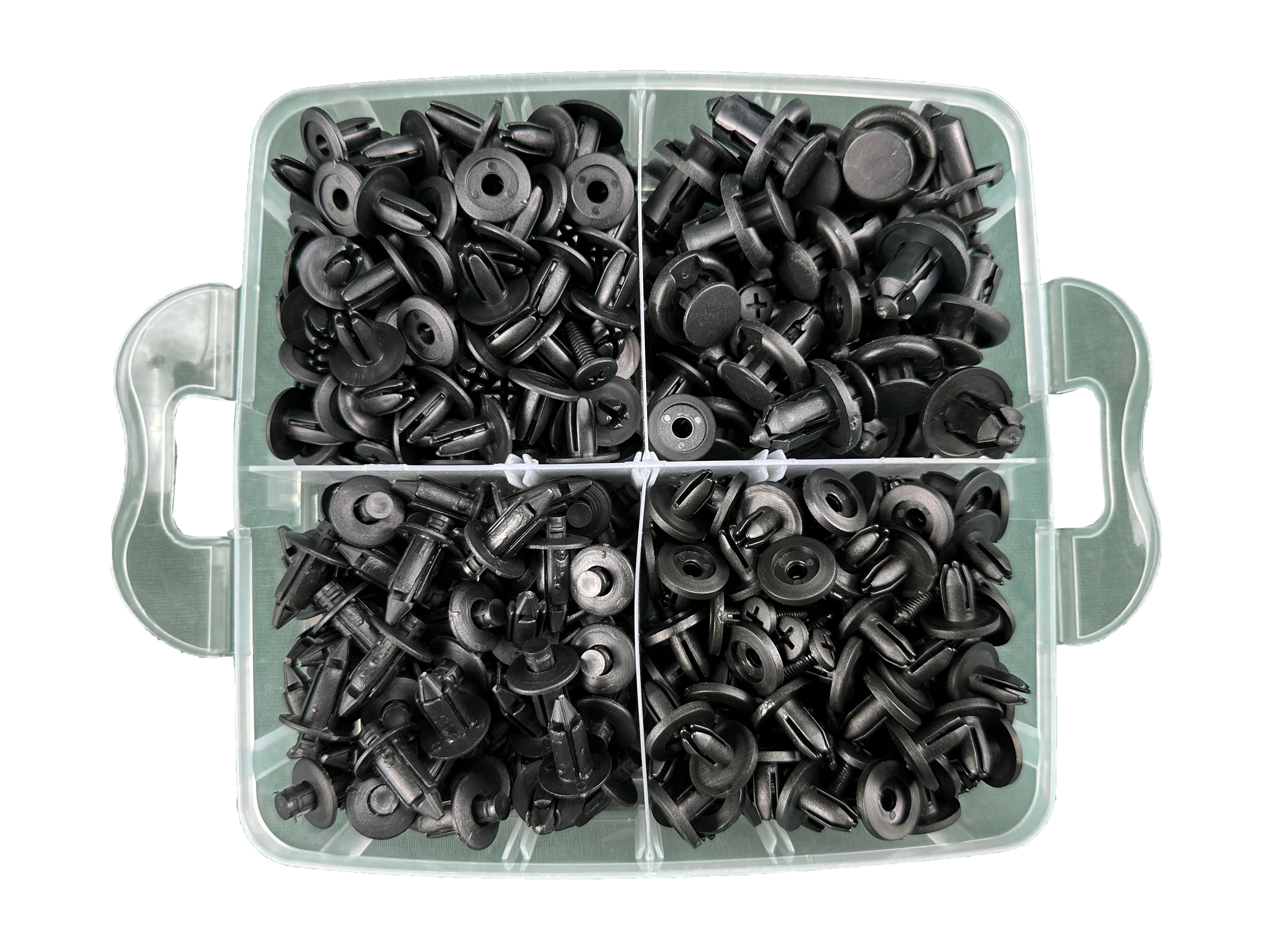 Sada sťahovákov na demontáž čalúnenia so sadou spôn 620ks Gebo Tools