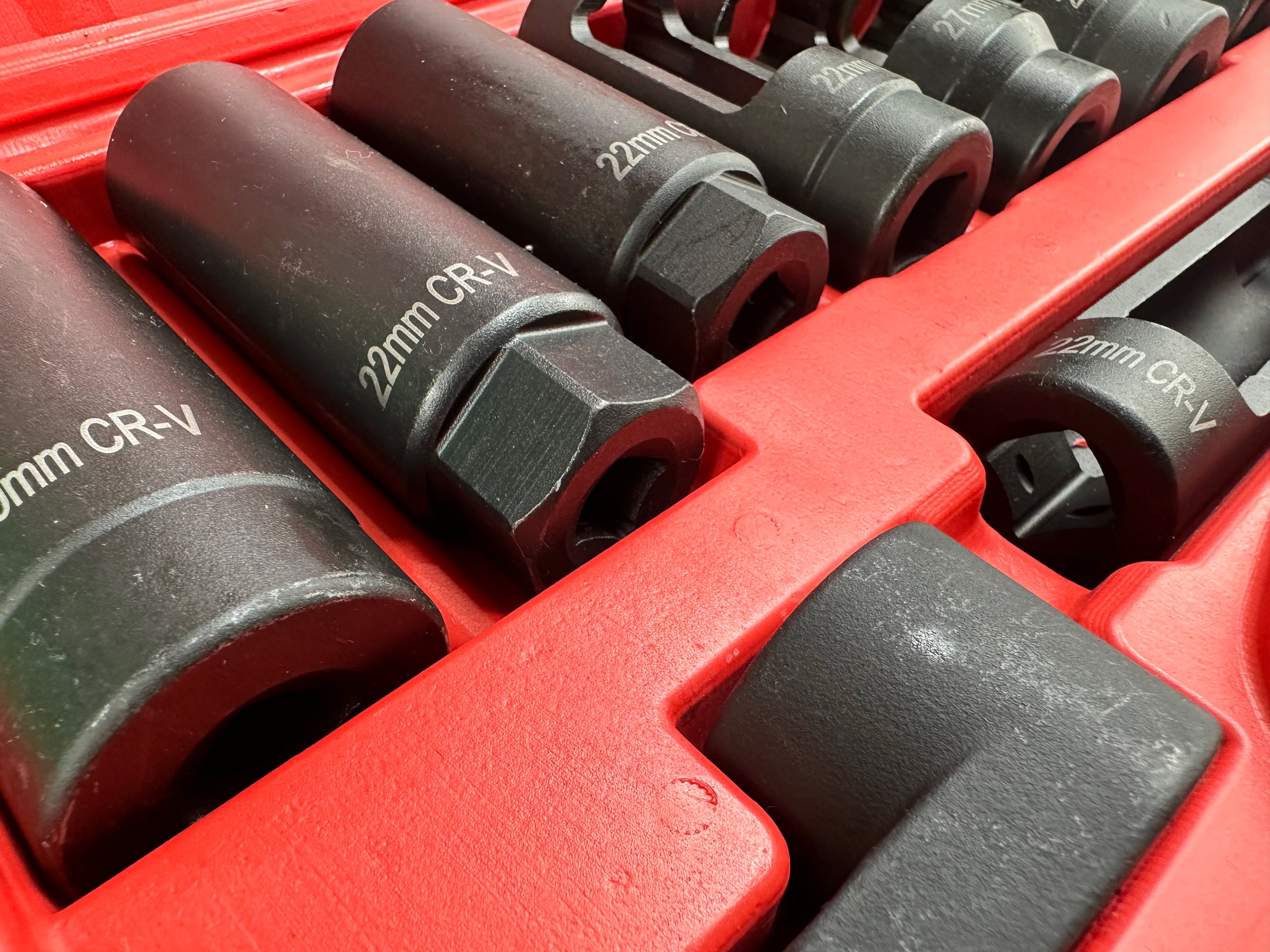 Sada kľúčov na lambda sondu – 10 kusov Gebo Tools