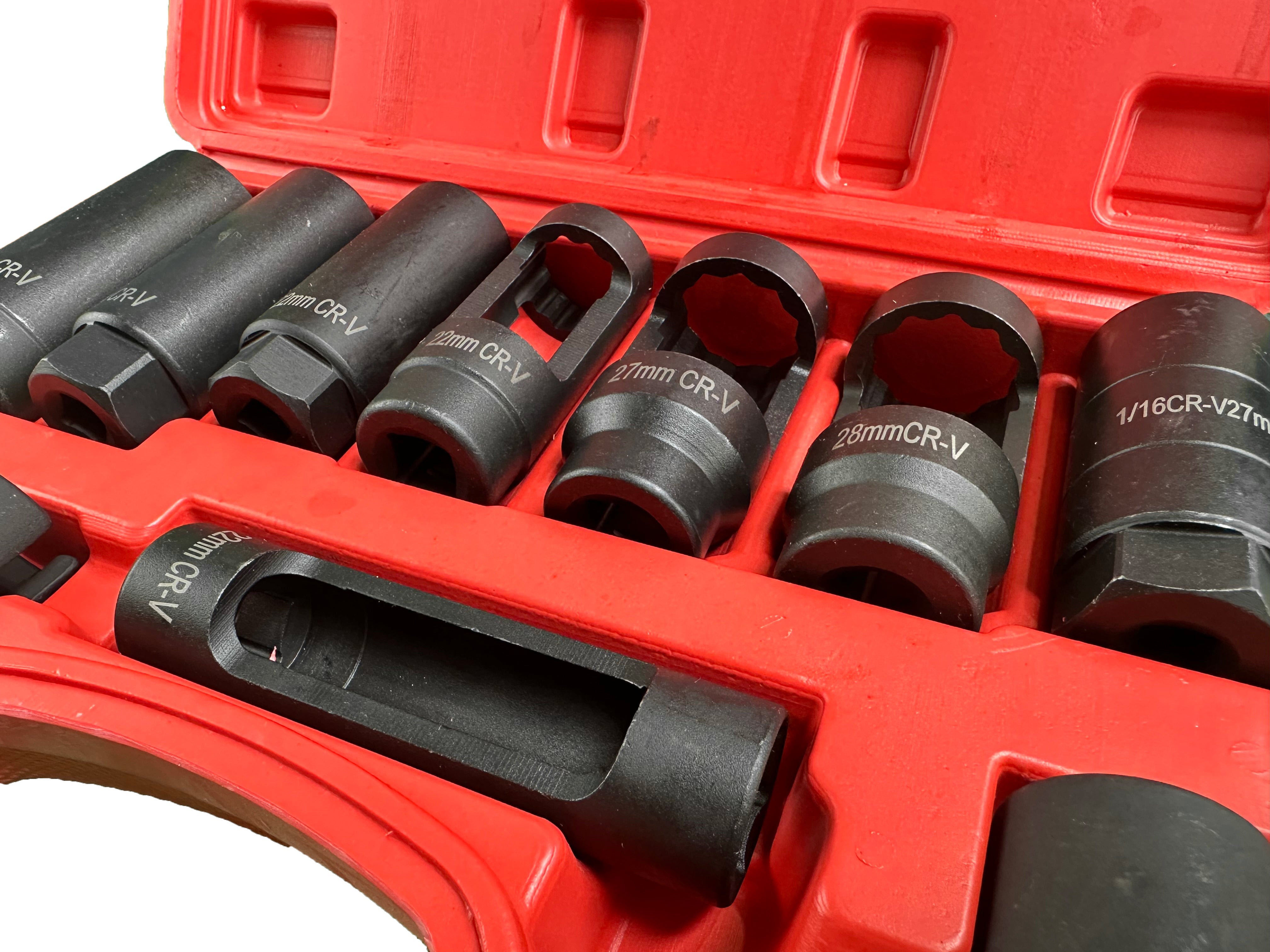 Sada kľúčov na lambda sondu – 10 kusov Gebo Tools