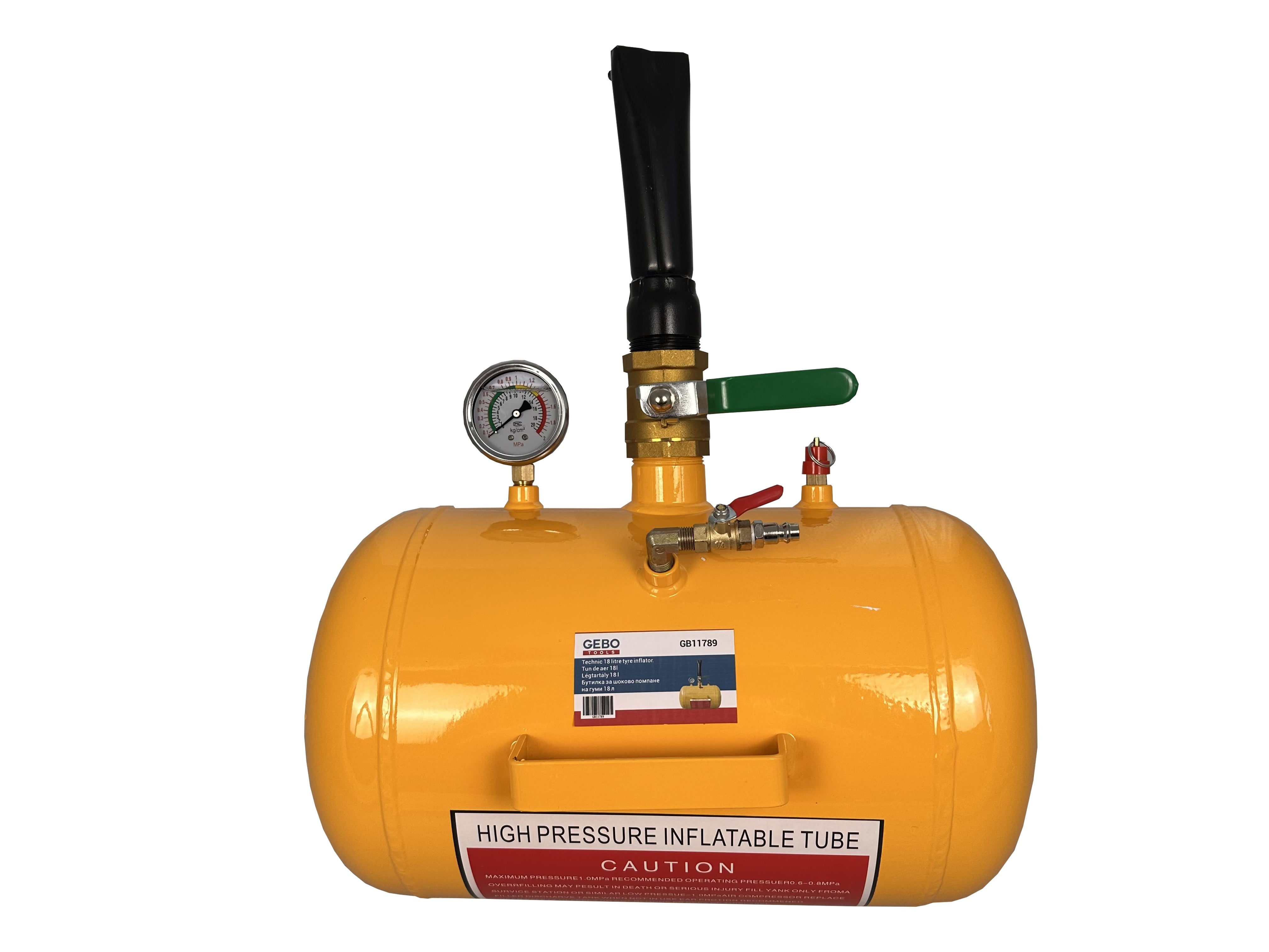 Vzduchová expanzná nádoba, vzduchové delo 18l Gebo Tools
