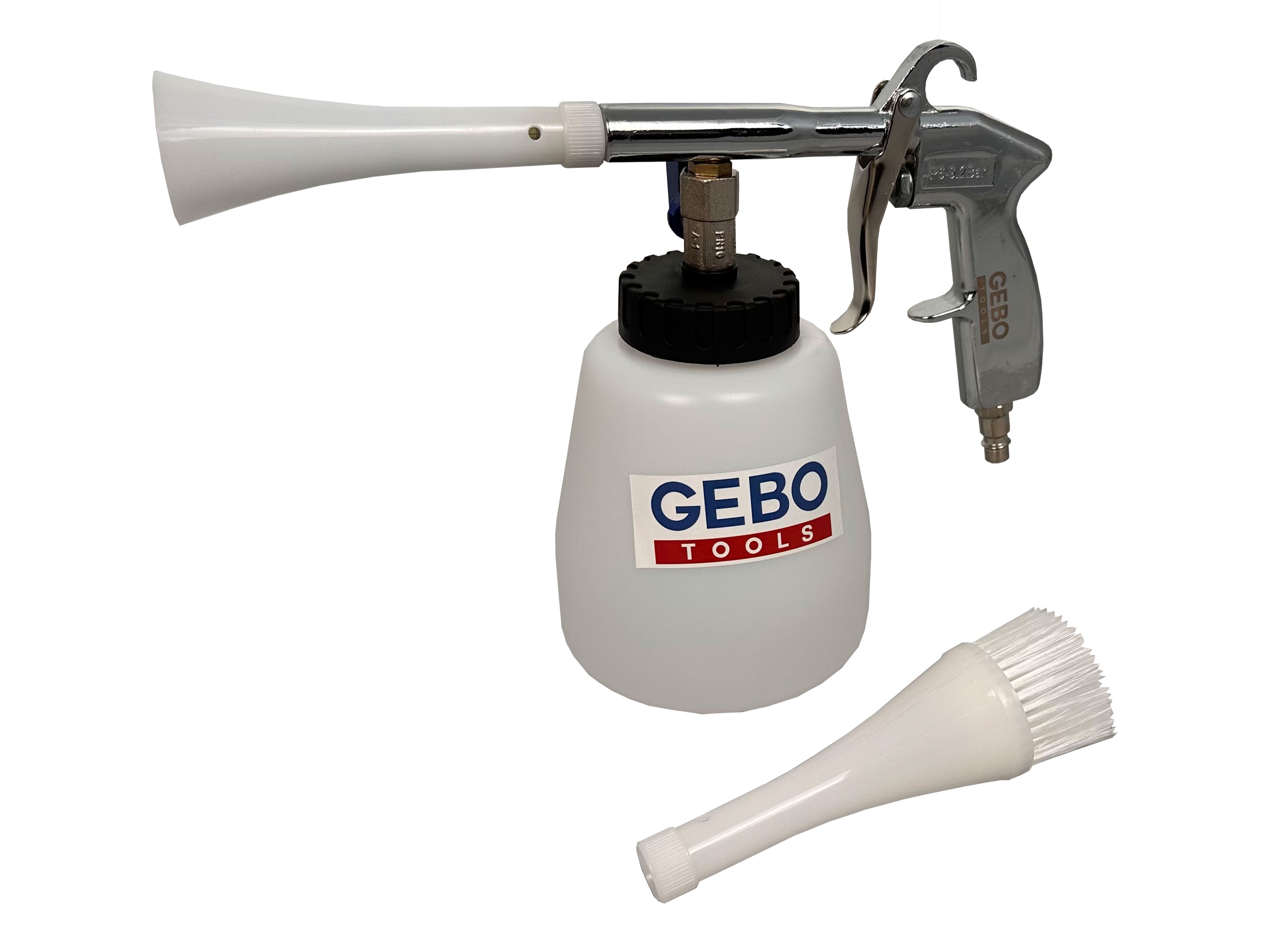 Pneumatická pištoľ na čistenie čalúnenia Tornador model 2 Gebo Tools