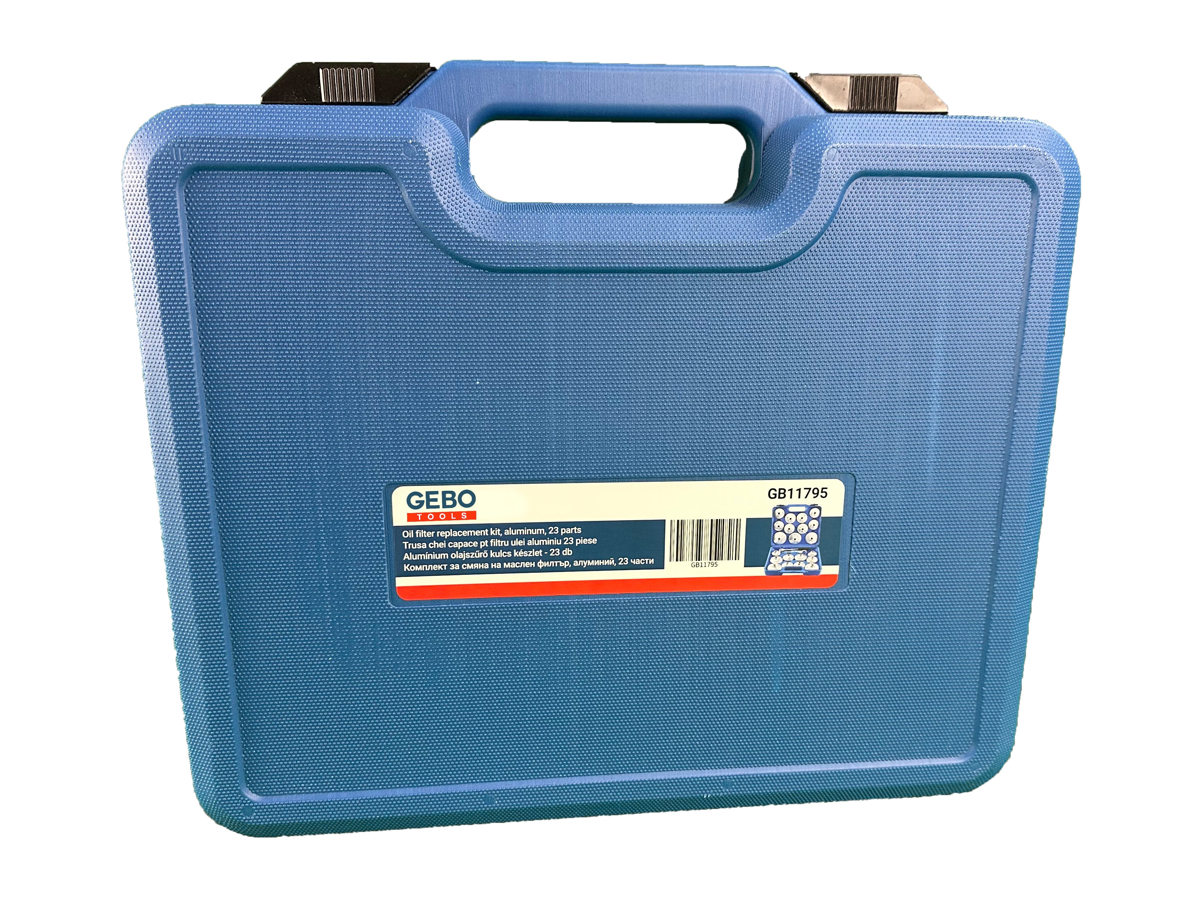 Sada hliníkových kľúčov na olejové filtre 23ks Gebo Tools