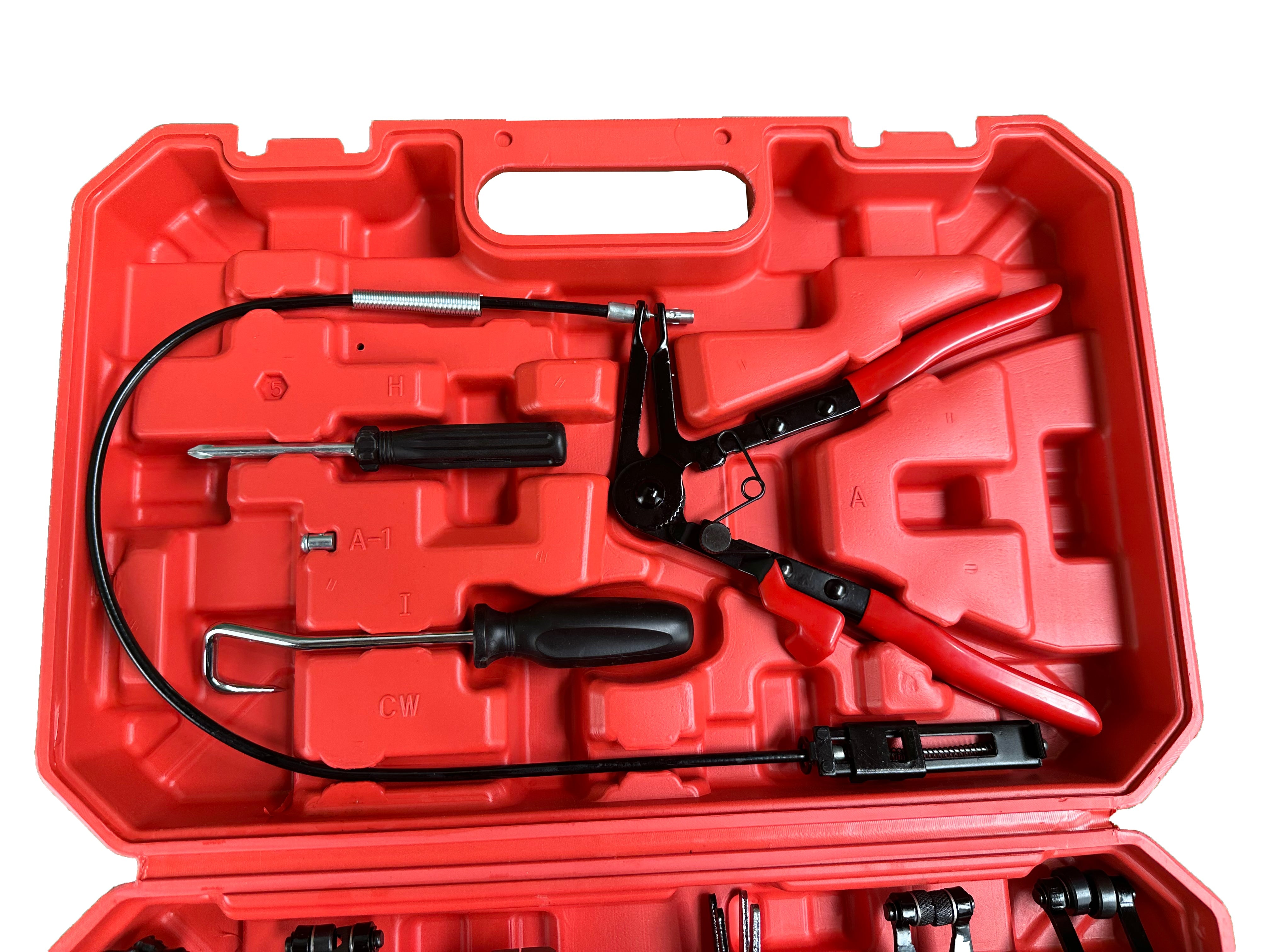 Sada klieští na hadicové spony v aute 9ks Gebo Tools