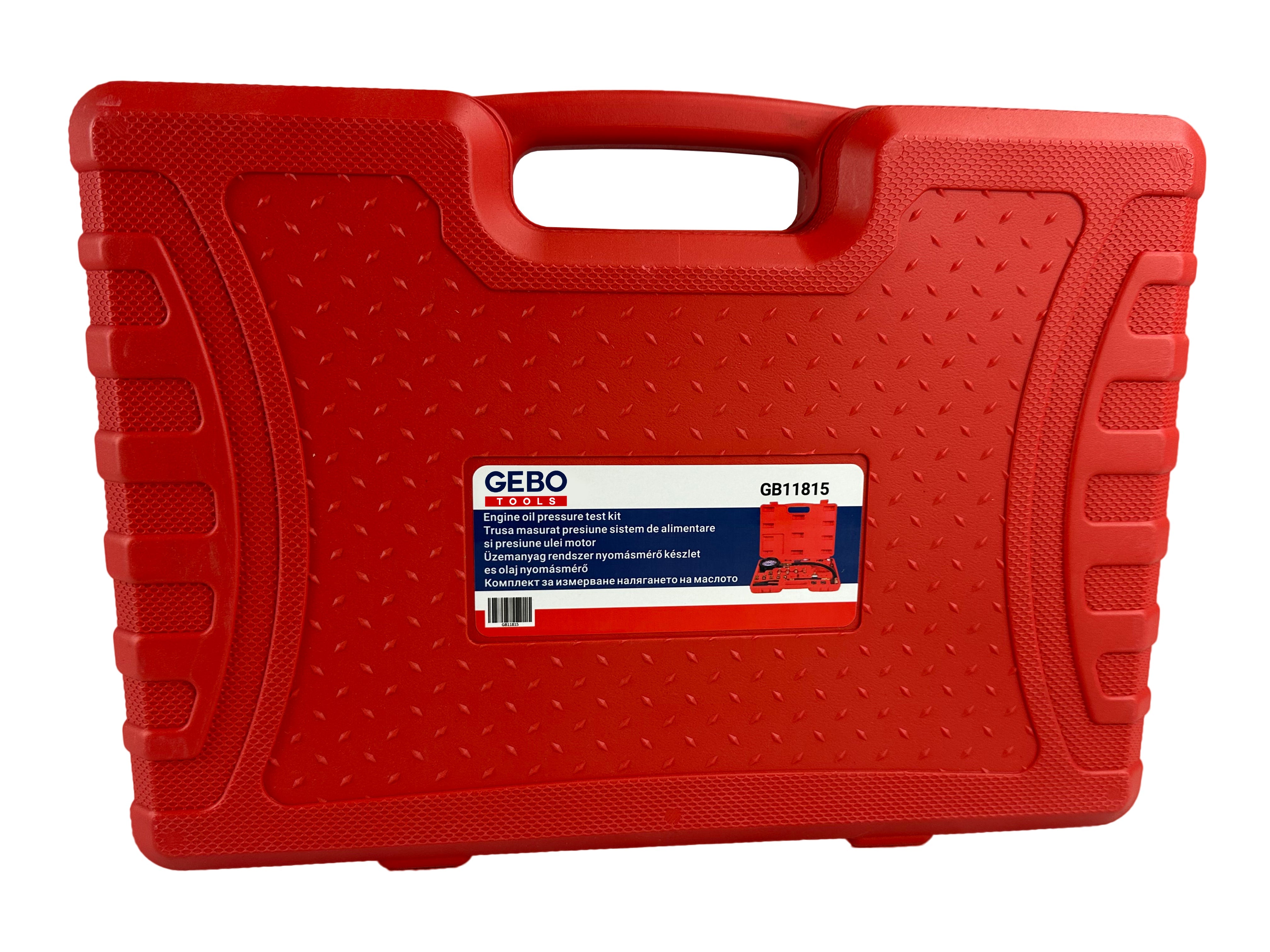 Sada na meranie - tester tlaku v paliva 21ks Gebo Tools
