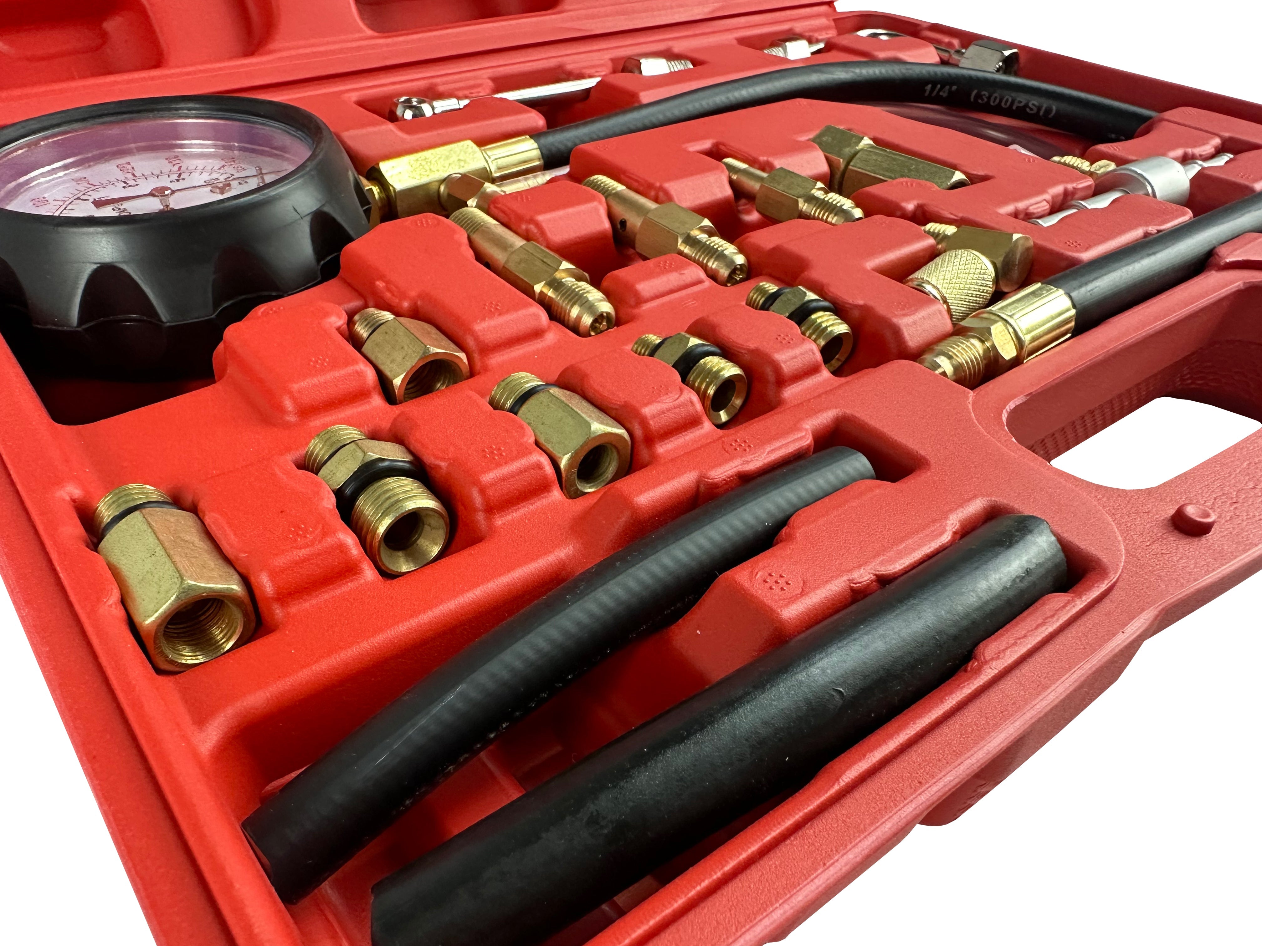 Sada na meranie - tester tlaku v paliva 21ks Gebo Tools