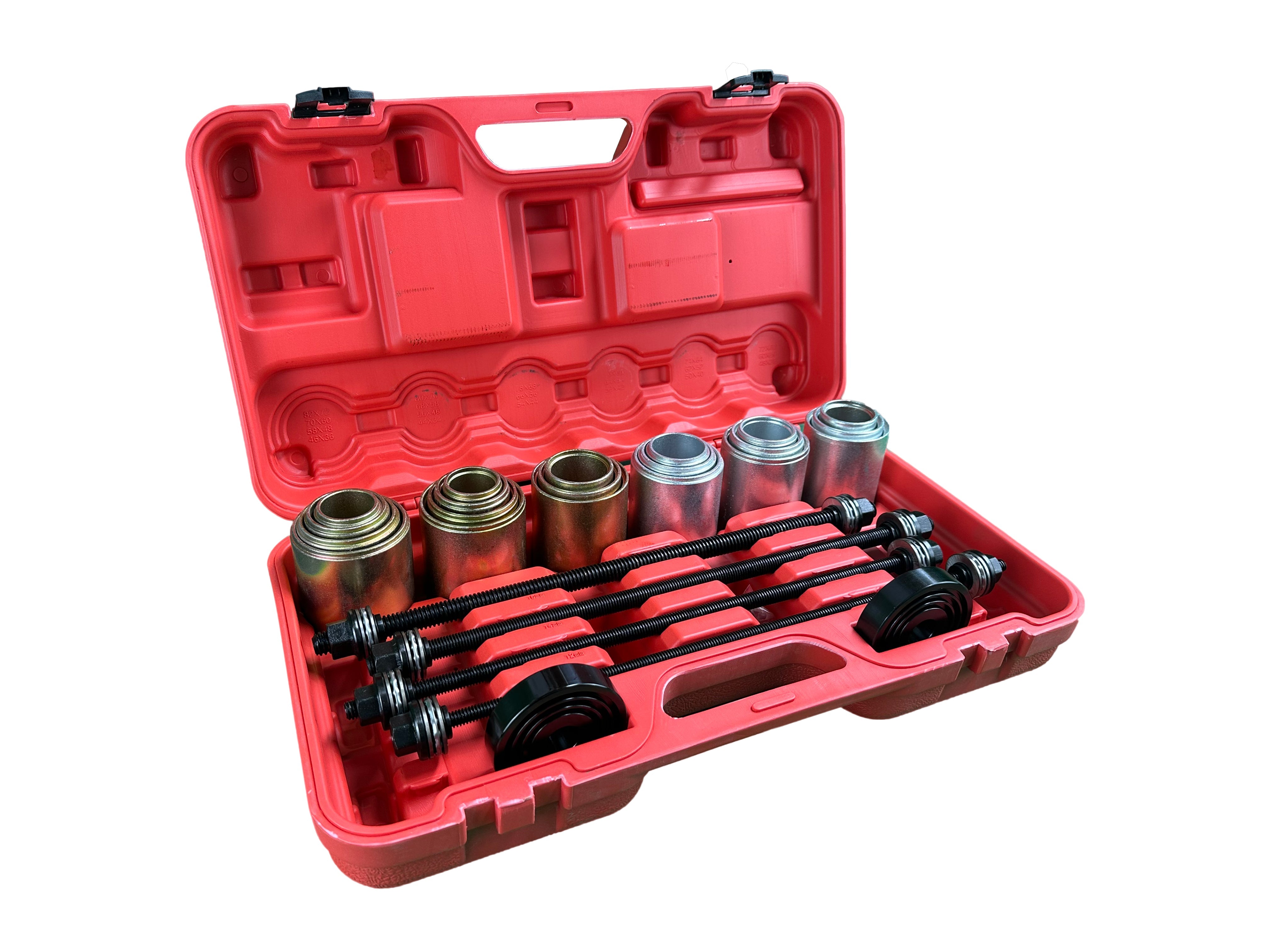 Sada na výmenu ložísk a silentblokov, 27ks Gebo Tools