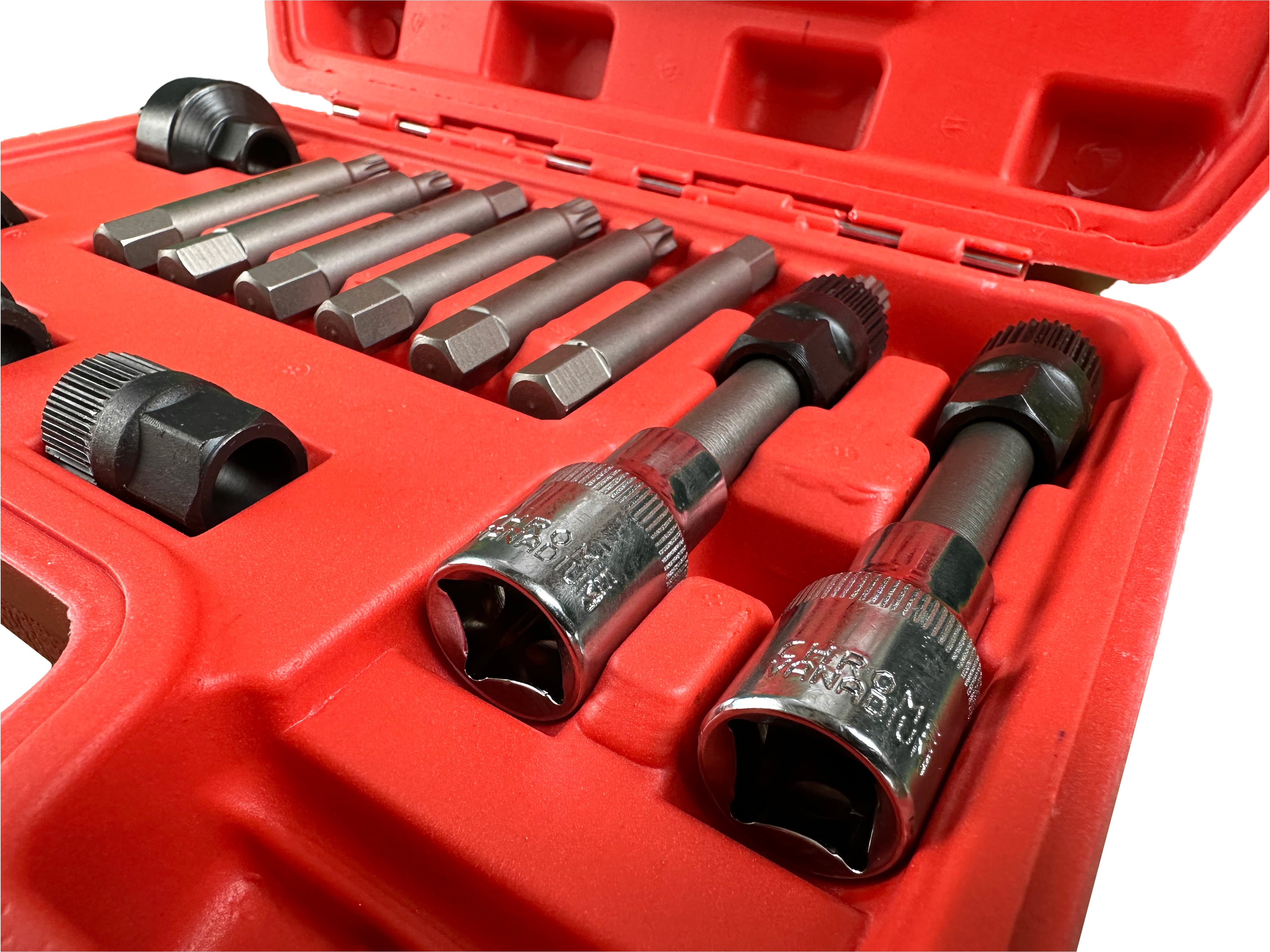 Sada kľúčov na montáž a demontáž remeníc alternátora, univerzálna, 13ks Gebo Tools