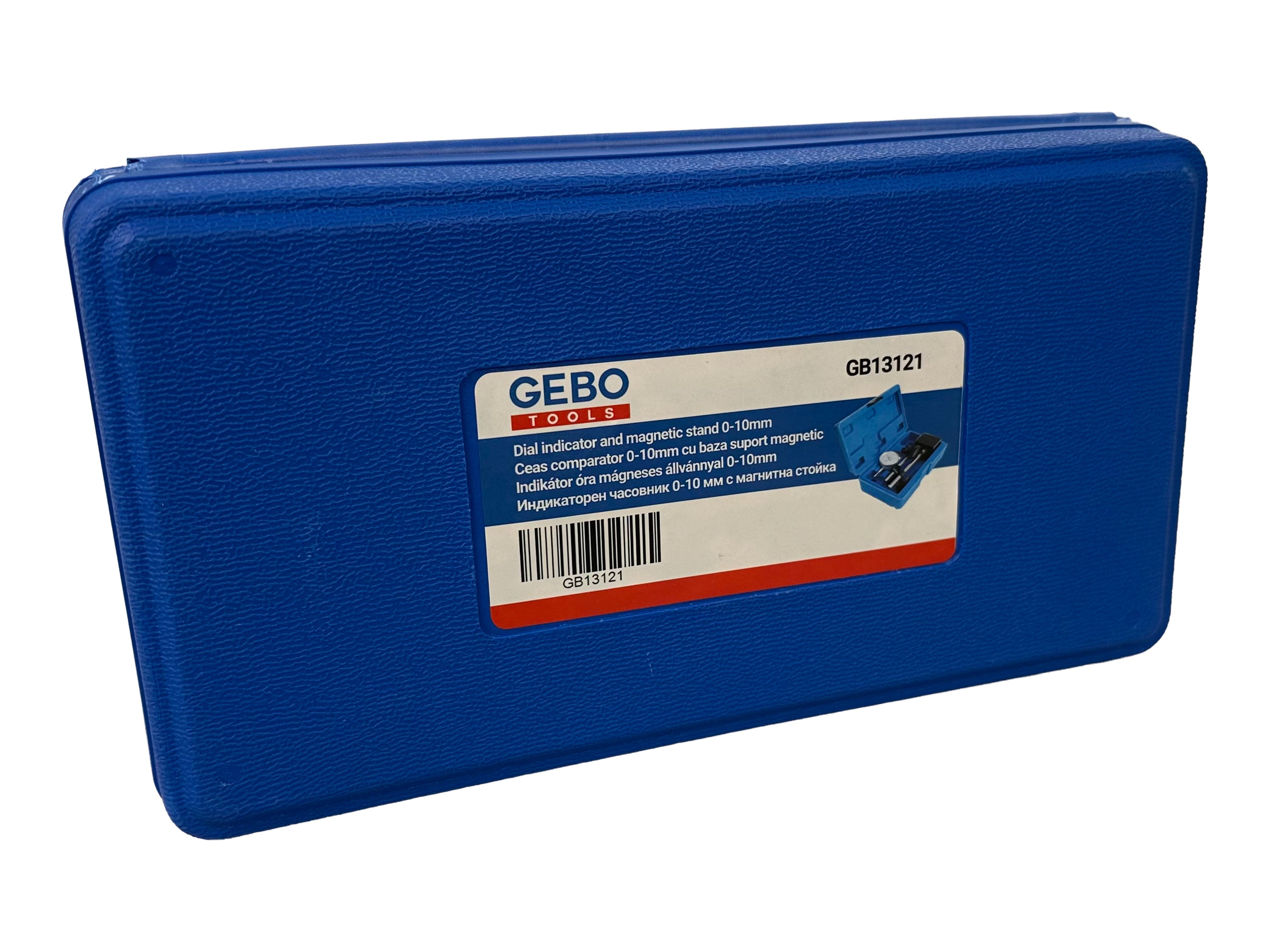 Odchýlkomer 0 - 10mm s magnetickým stojanom Gebo Tools