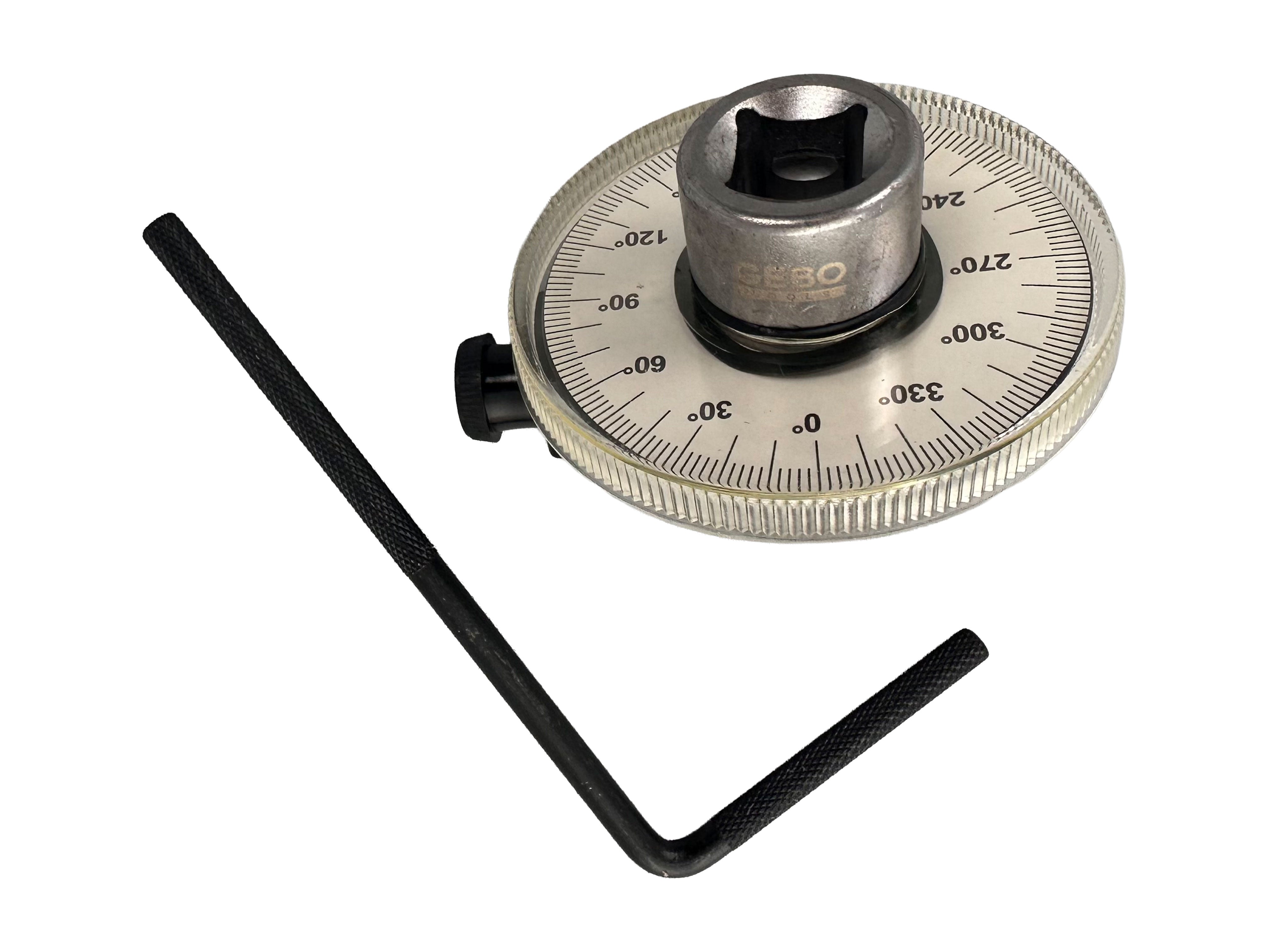 Uhlomer na momentový kľúč so stupnicou 1/2'' Gebo Tools