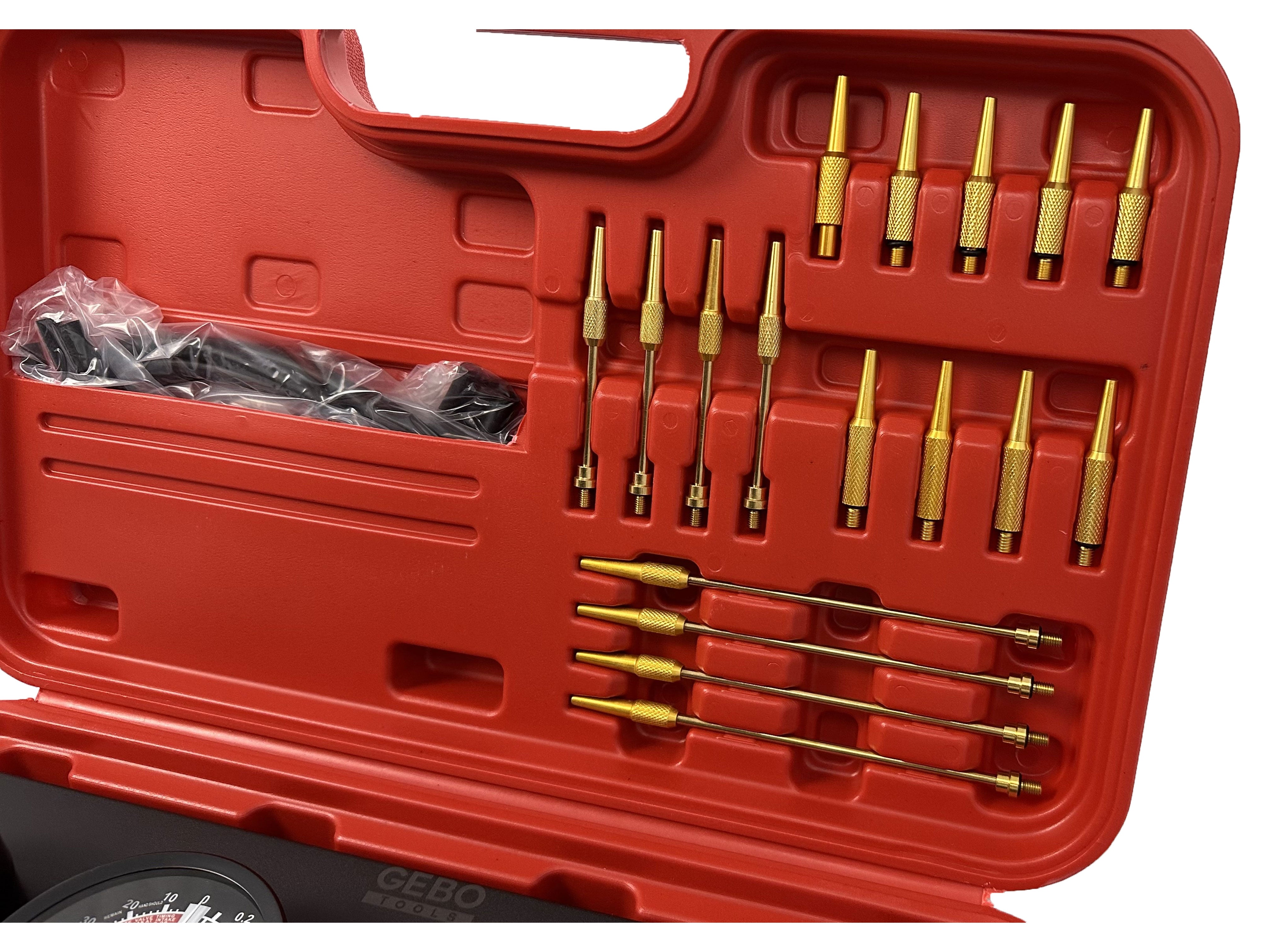 Synchronizácia karburátora - tester vákua a tlaku Gebo Tools