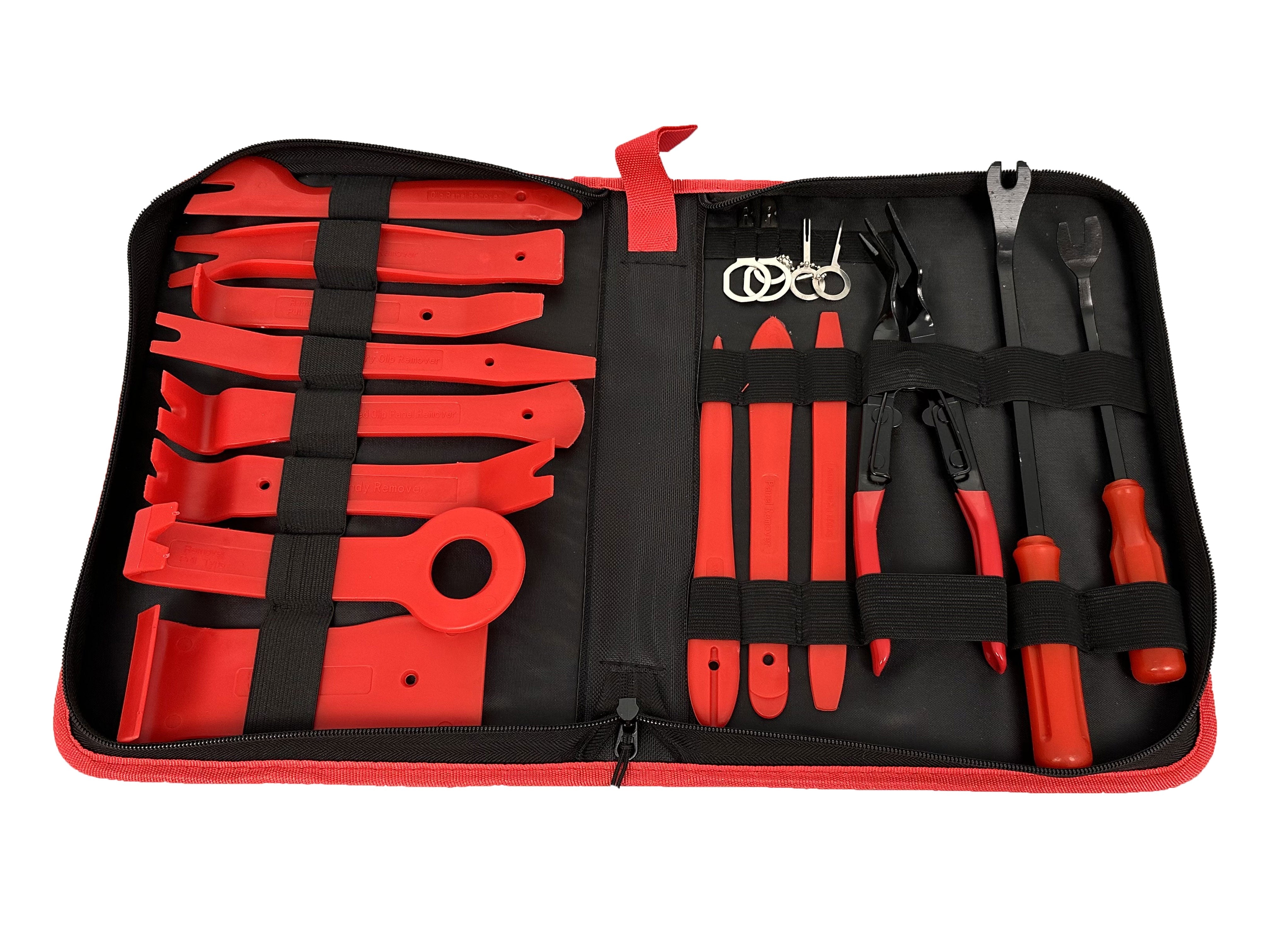 Sada na demontáž autorádií, klipov a čalúnenia – 20 kusov – Gebo Tools