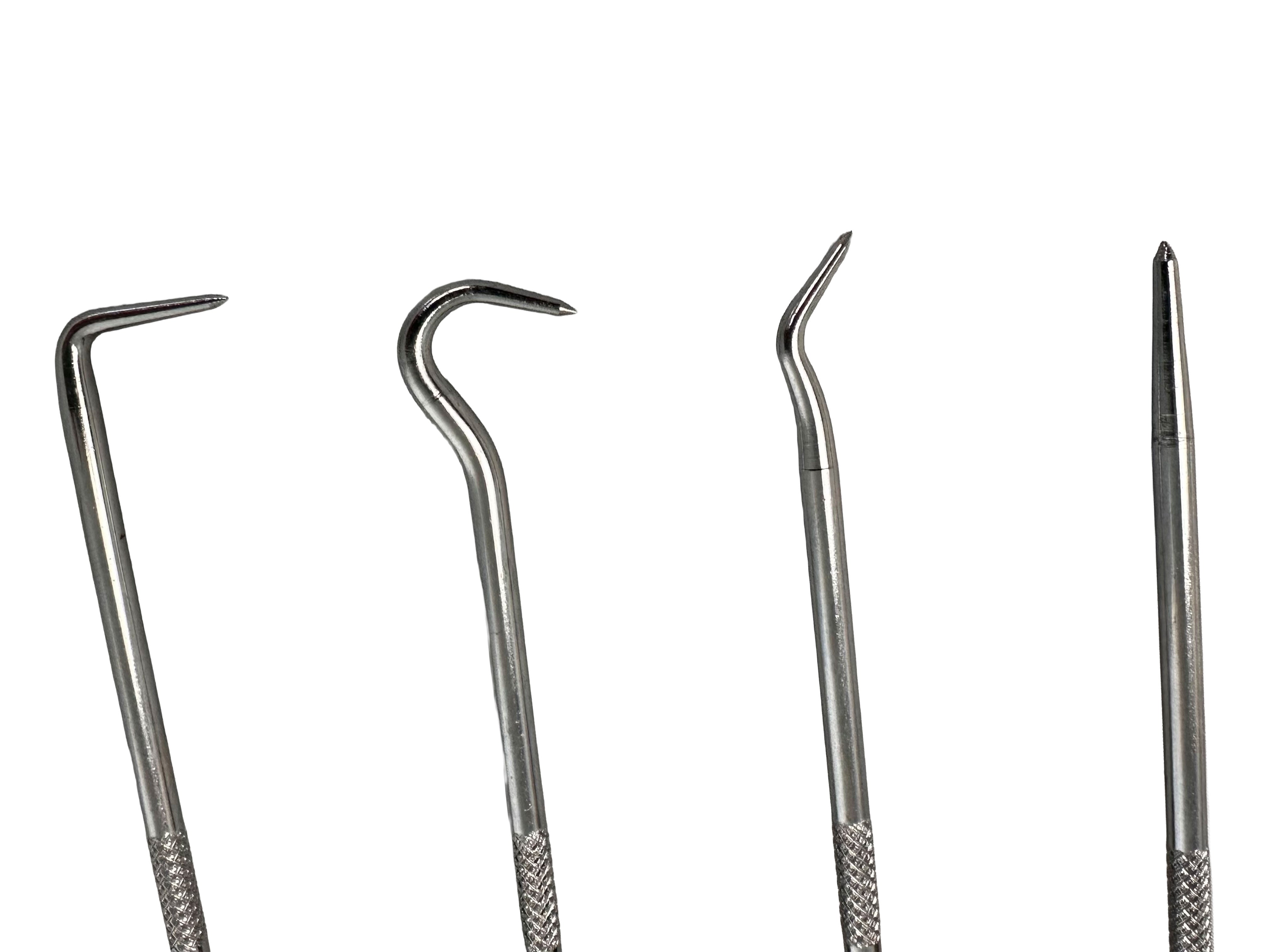 Háčiky na vyberanie tesnenia, sada 4ks Gebo Tools