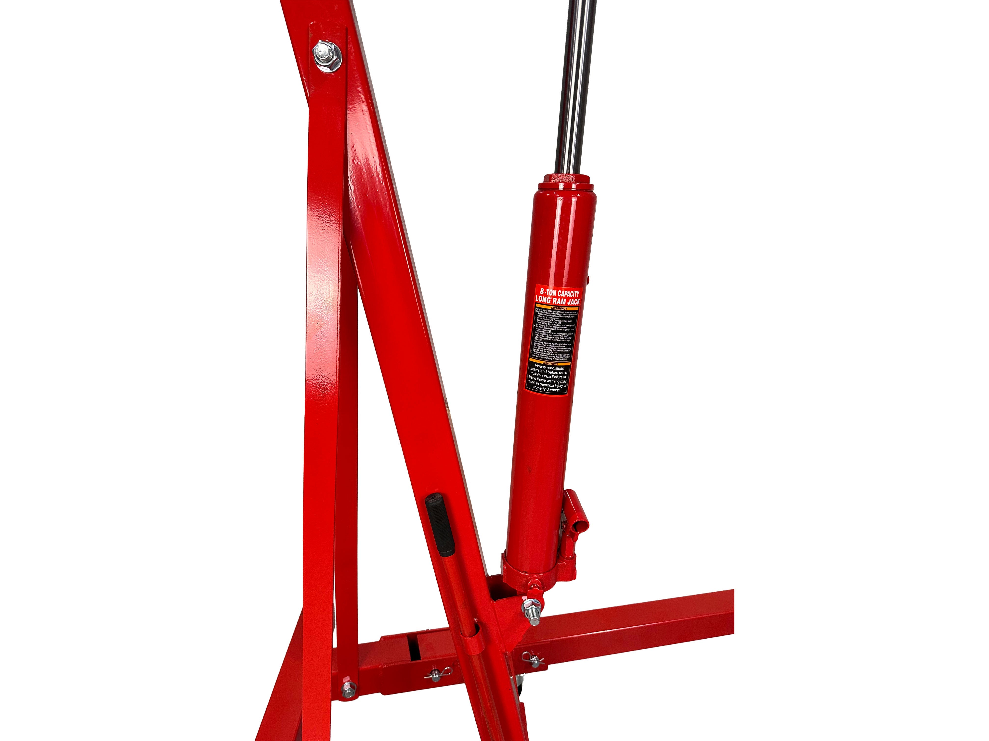 Hydraulický žeriav - žirafa 2t, skladací