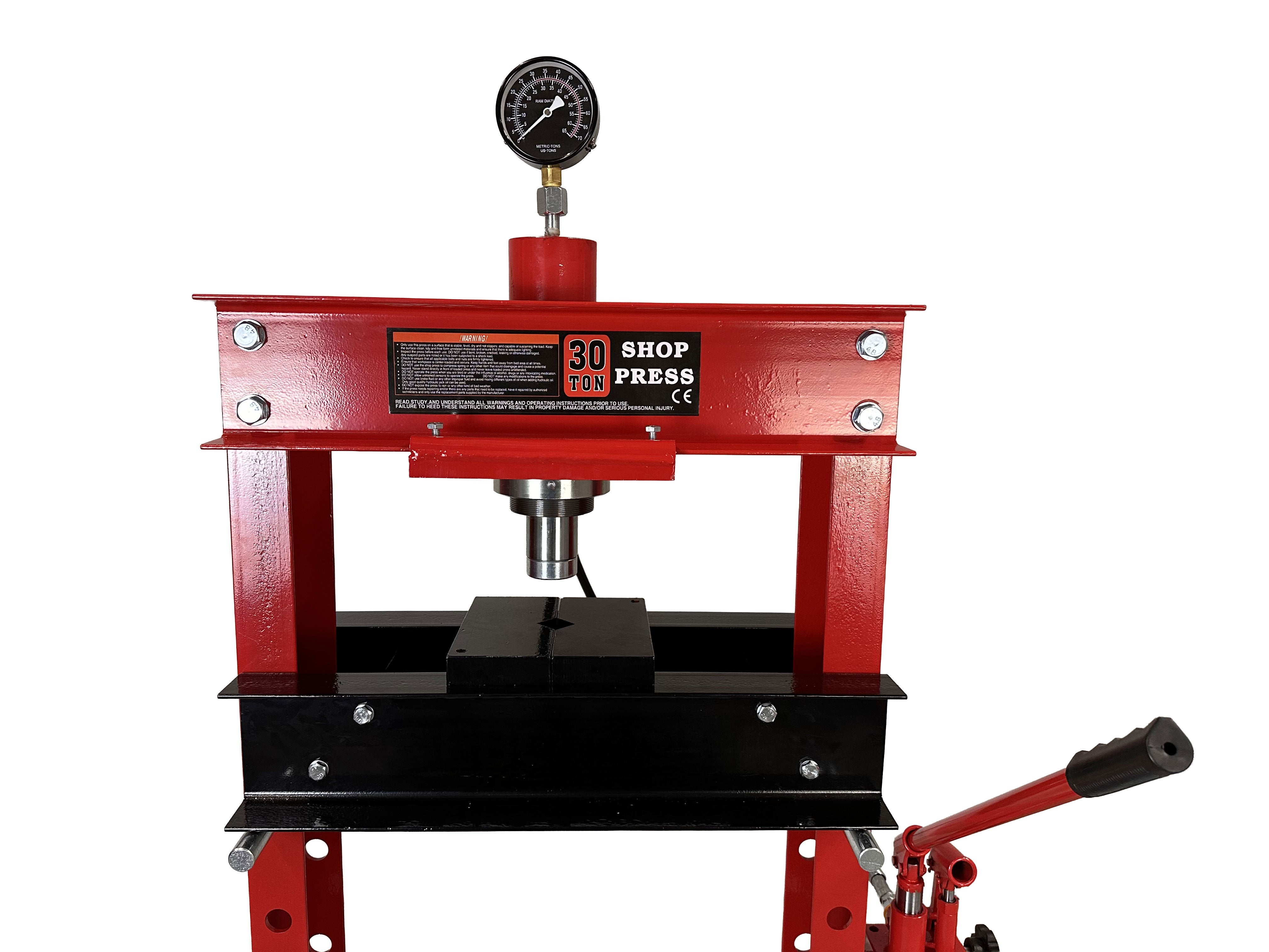 Hydraulický lis s dvojstupňvým čerpadlom 30t