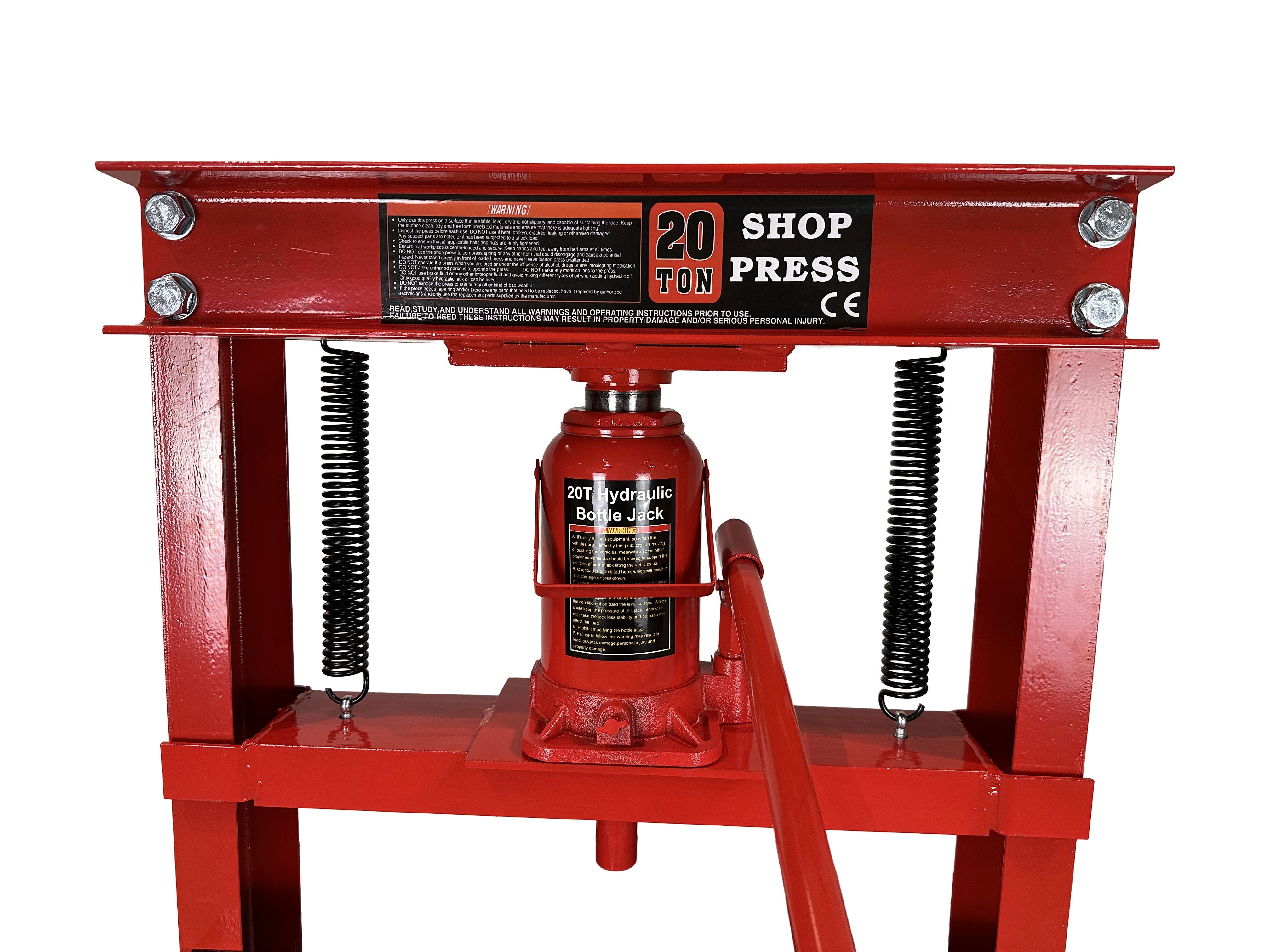 Stojanový lis 20t s hydraulickou fľašou