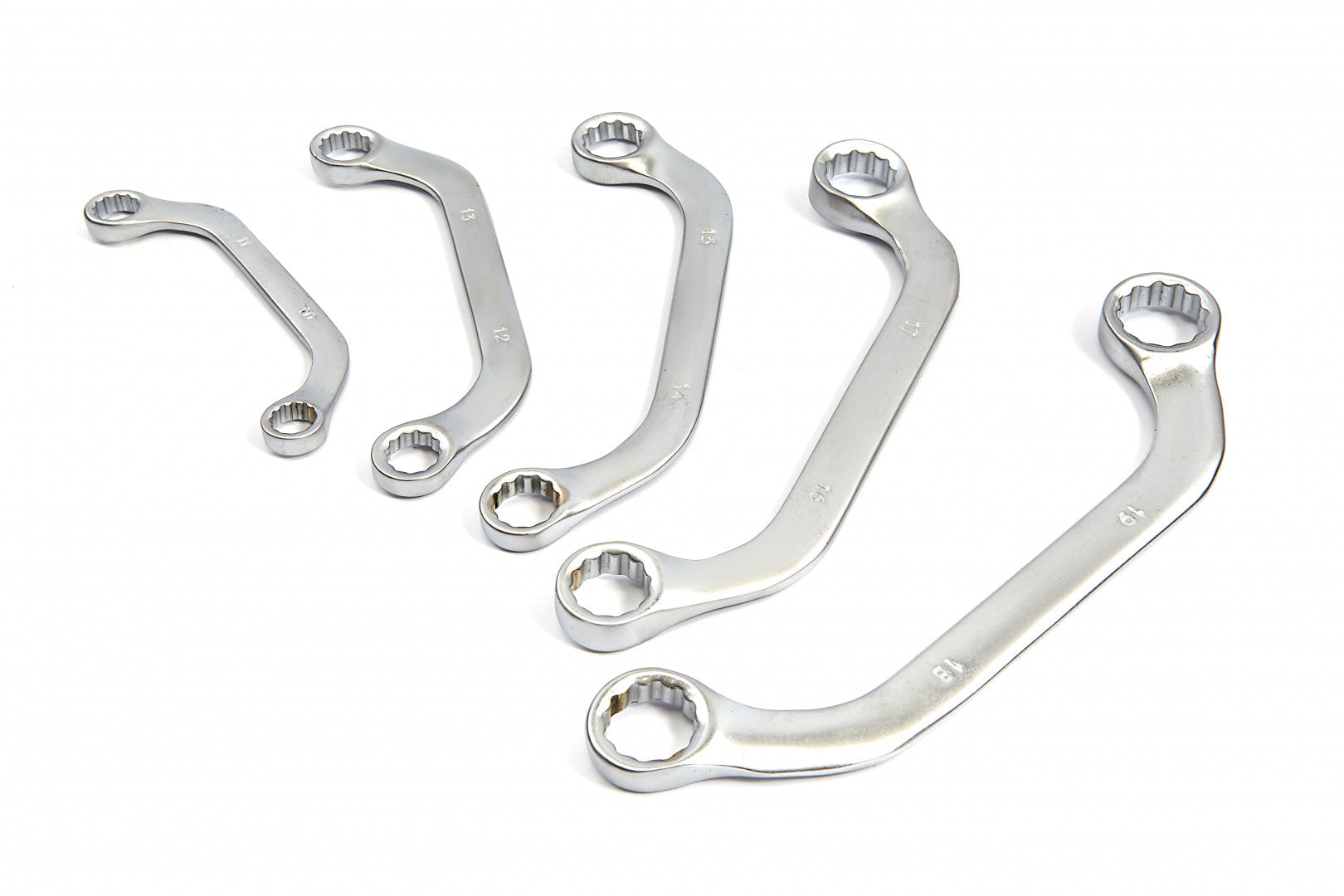 Sada očkových kľúčov typ C, 5ks 10 - 19mm HBM Machines Holandsko