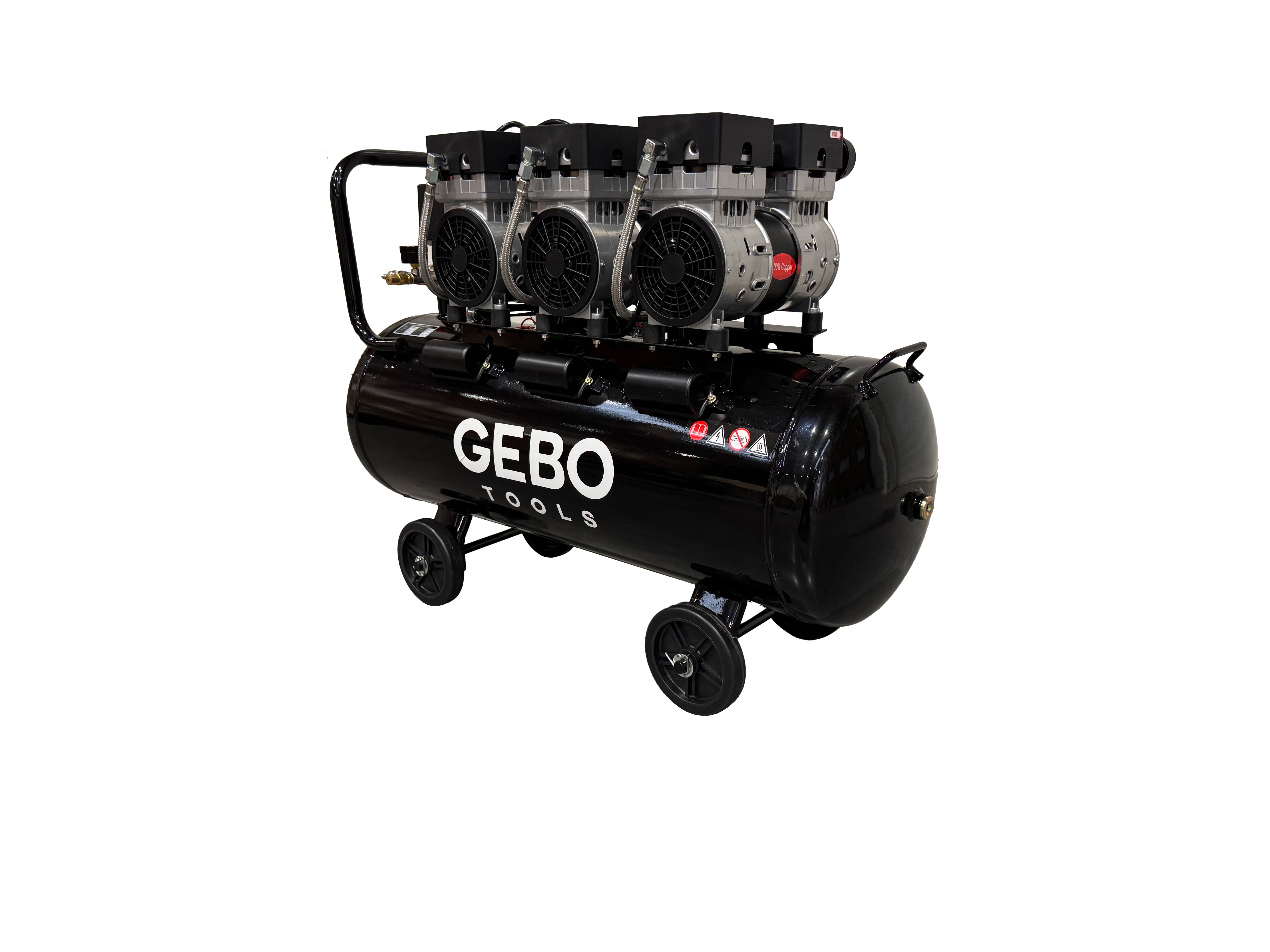 Tichý kompresor 70l M2 Gebo Tools