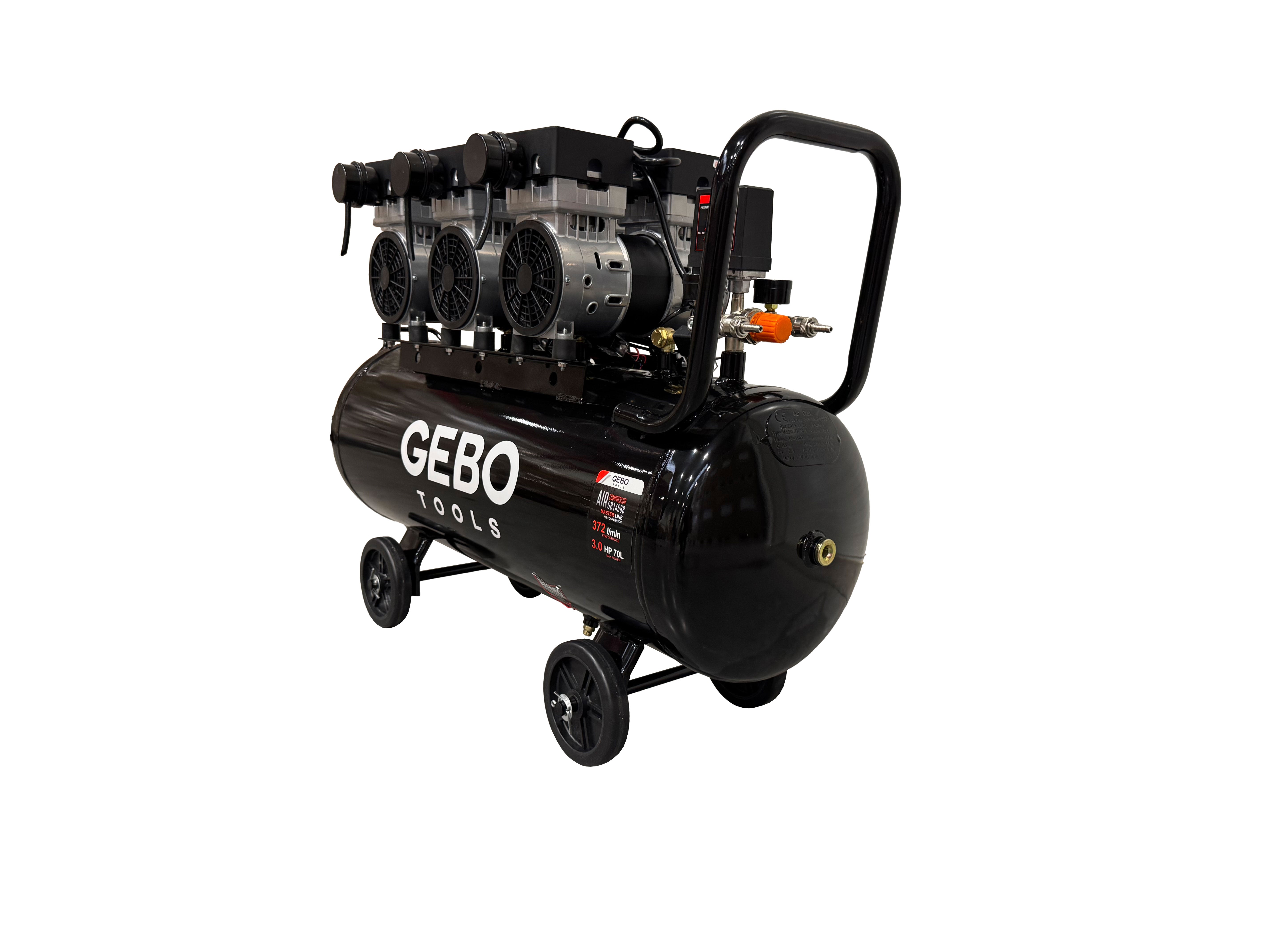 Tichý kompresor 70l M2 Gebo Tools