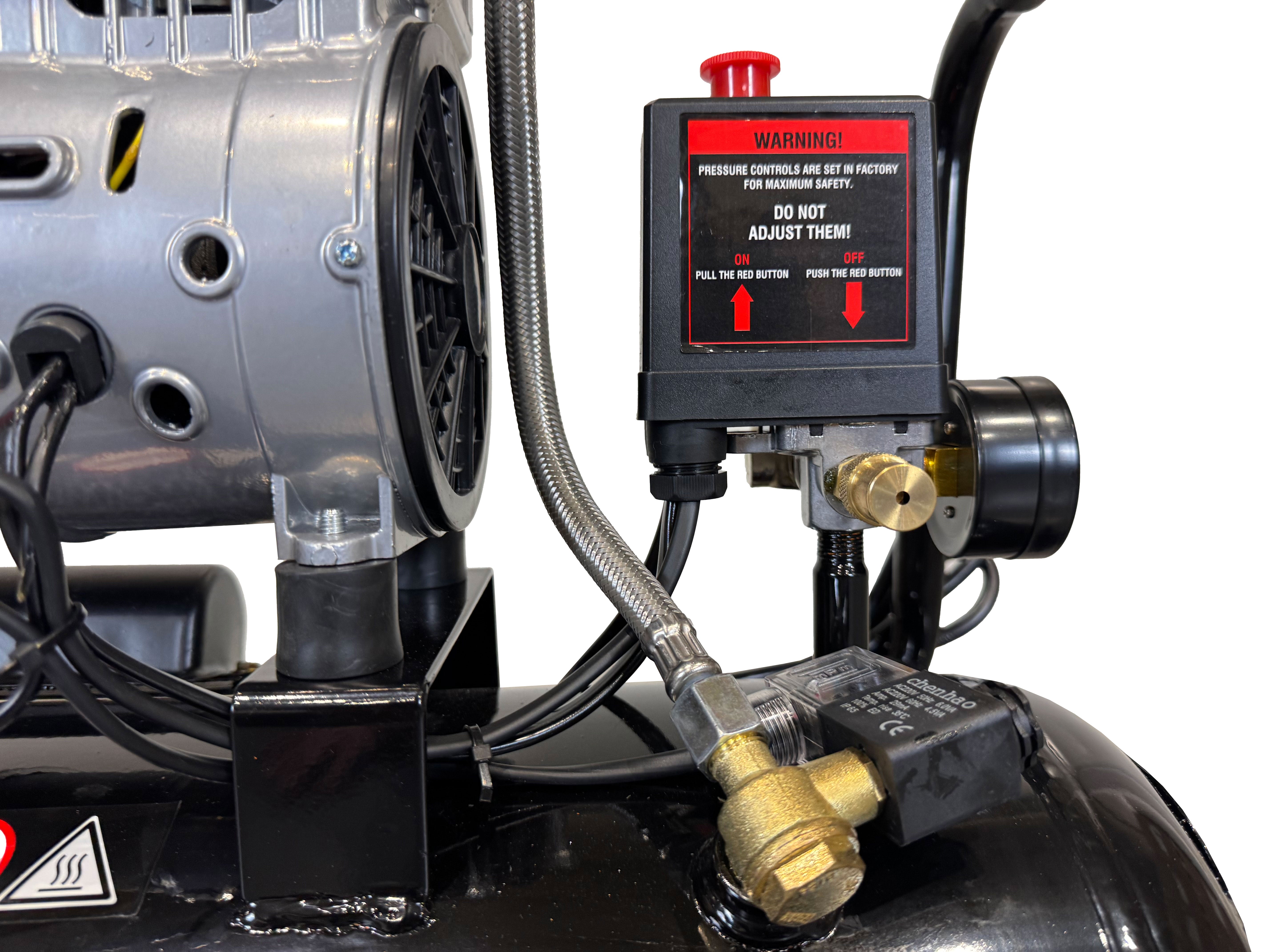 Tichý bezolejový kompresor 24l Gebo Tools