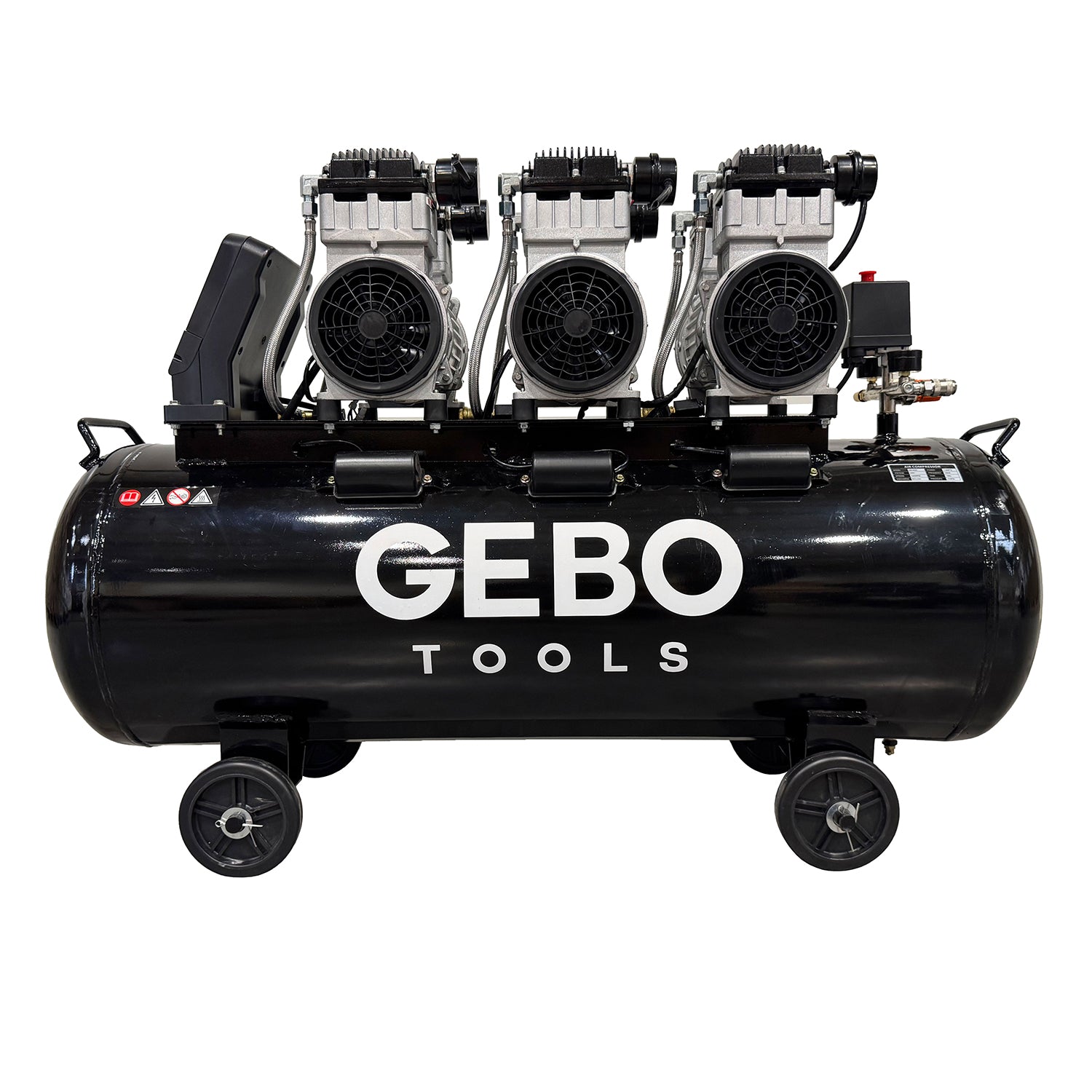 Tichý bezolejový kompresor 150l Gebo Tools