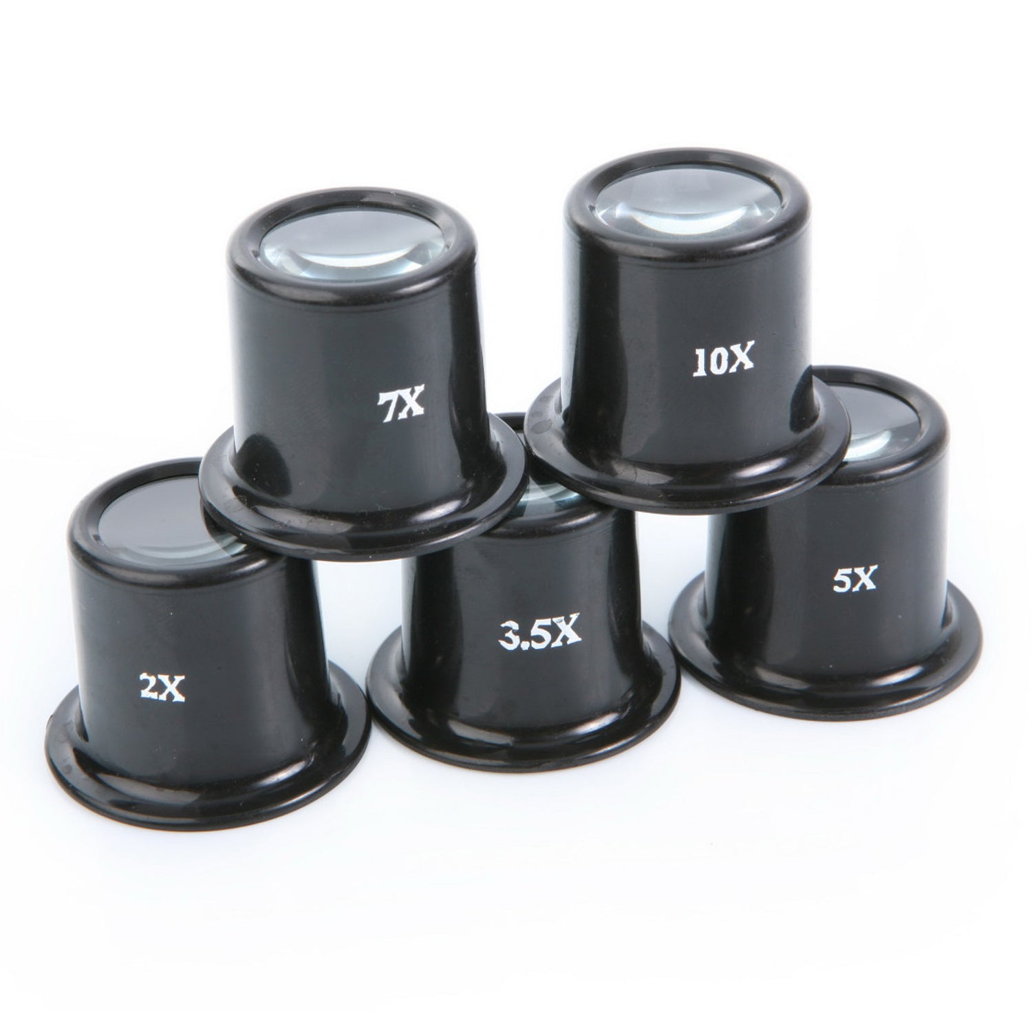 Súprava hodinárskych lúp 5 kusov