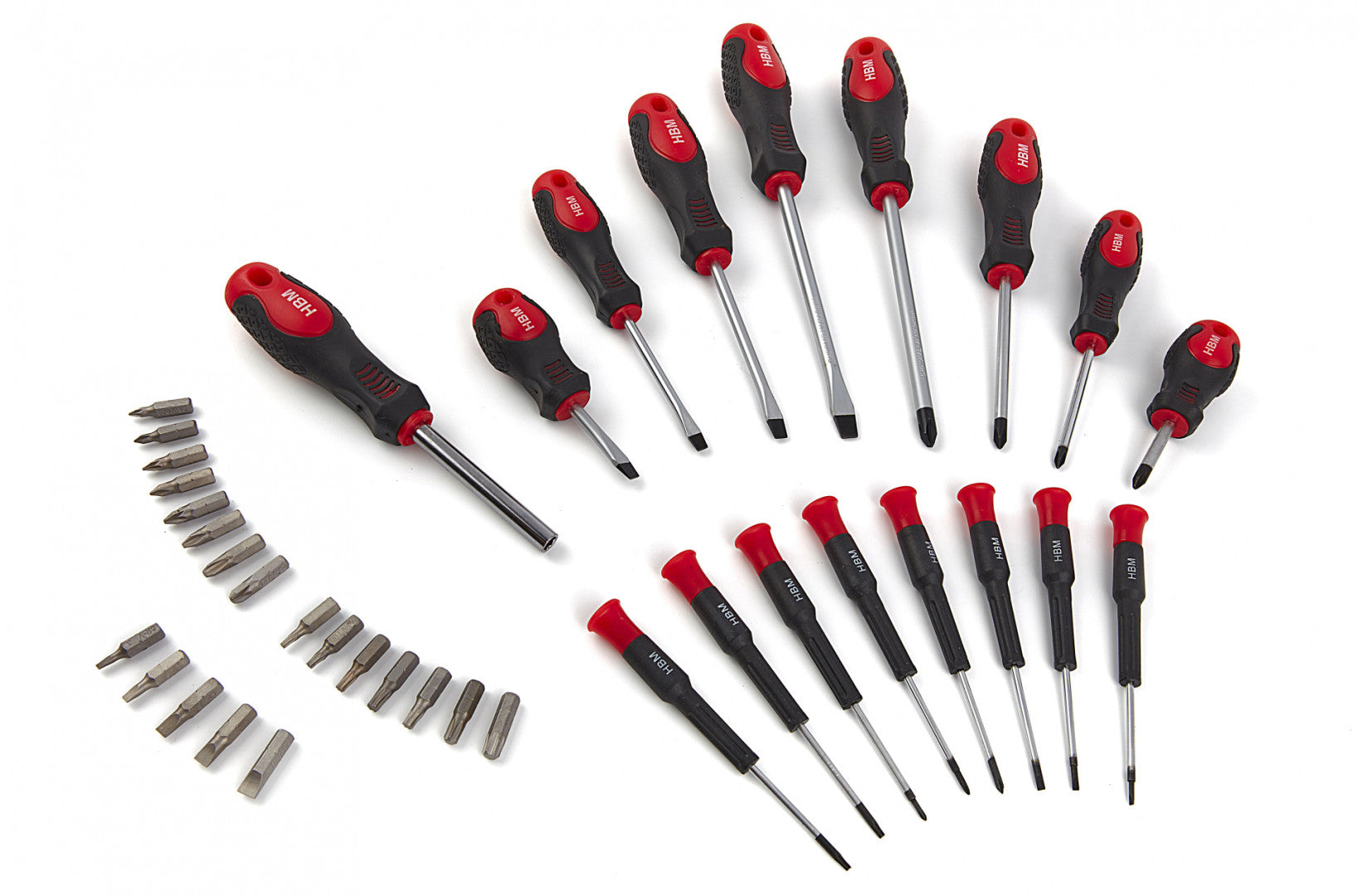 Sada skrutkovačov so stojanom a bitmi