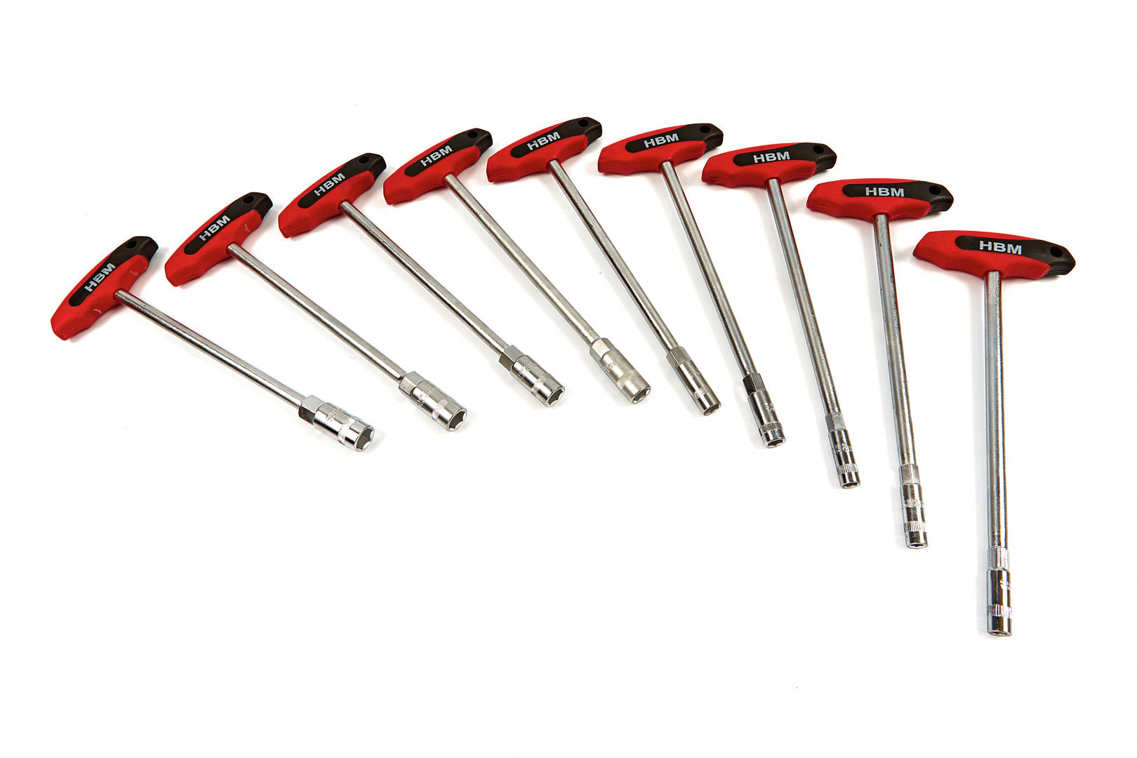 Sada nástrčiek s t-rukoväťou 6–14 mm 9 kusov
