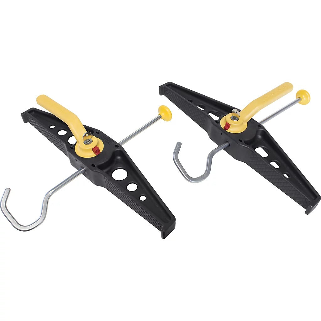 Upevňovací systém na rebrík na strešný nosič