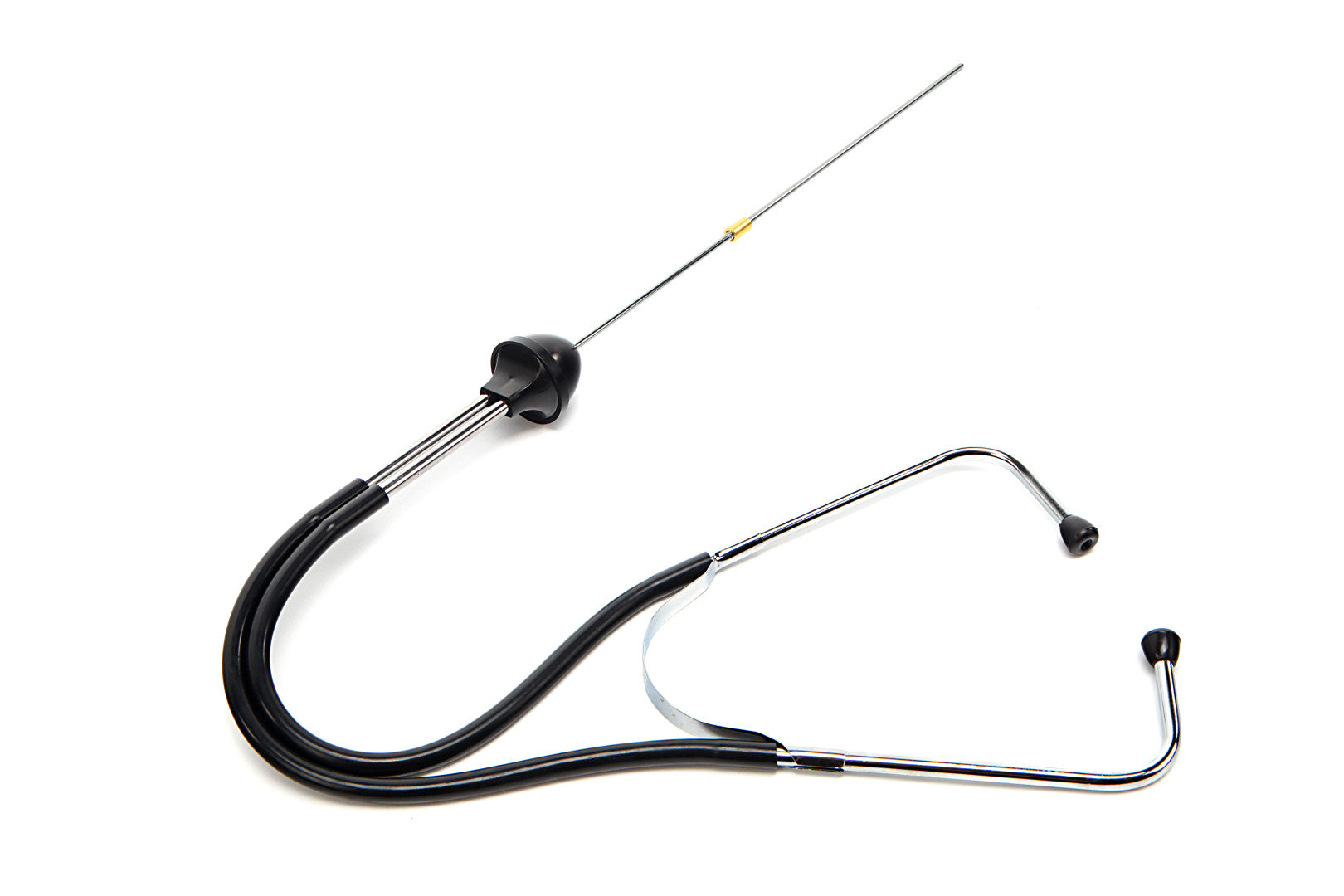 Mechanický stetoskop na diagnostiku zvukov motora