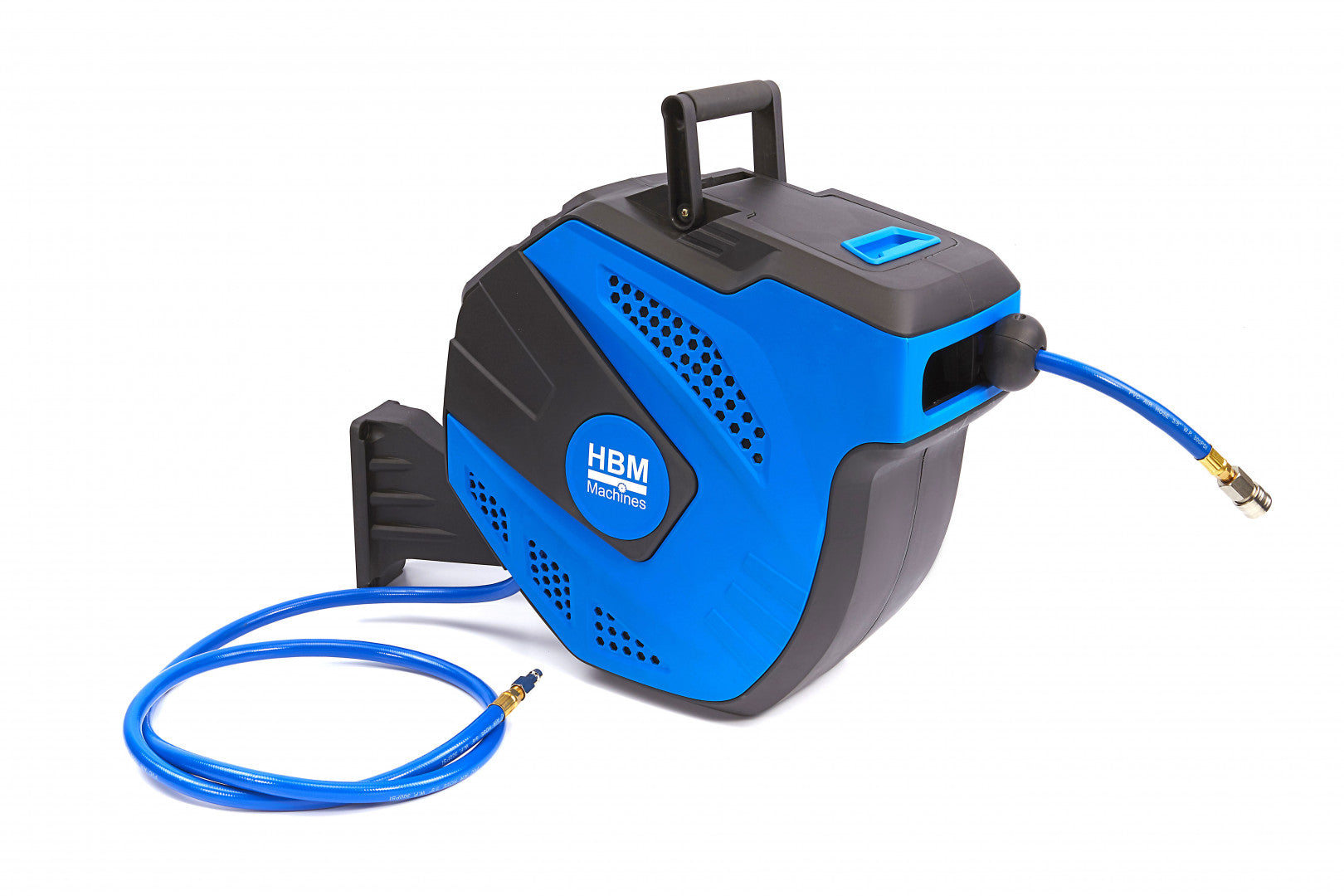 Automatický samonavíjací bubon s pneumatickou hadicou na stlačený vzduch 20m x 10mm HBM Holandsko