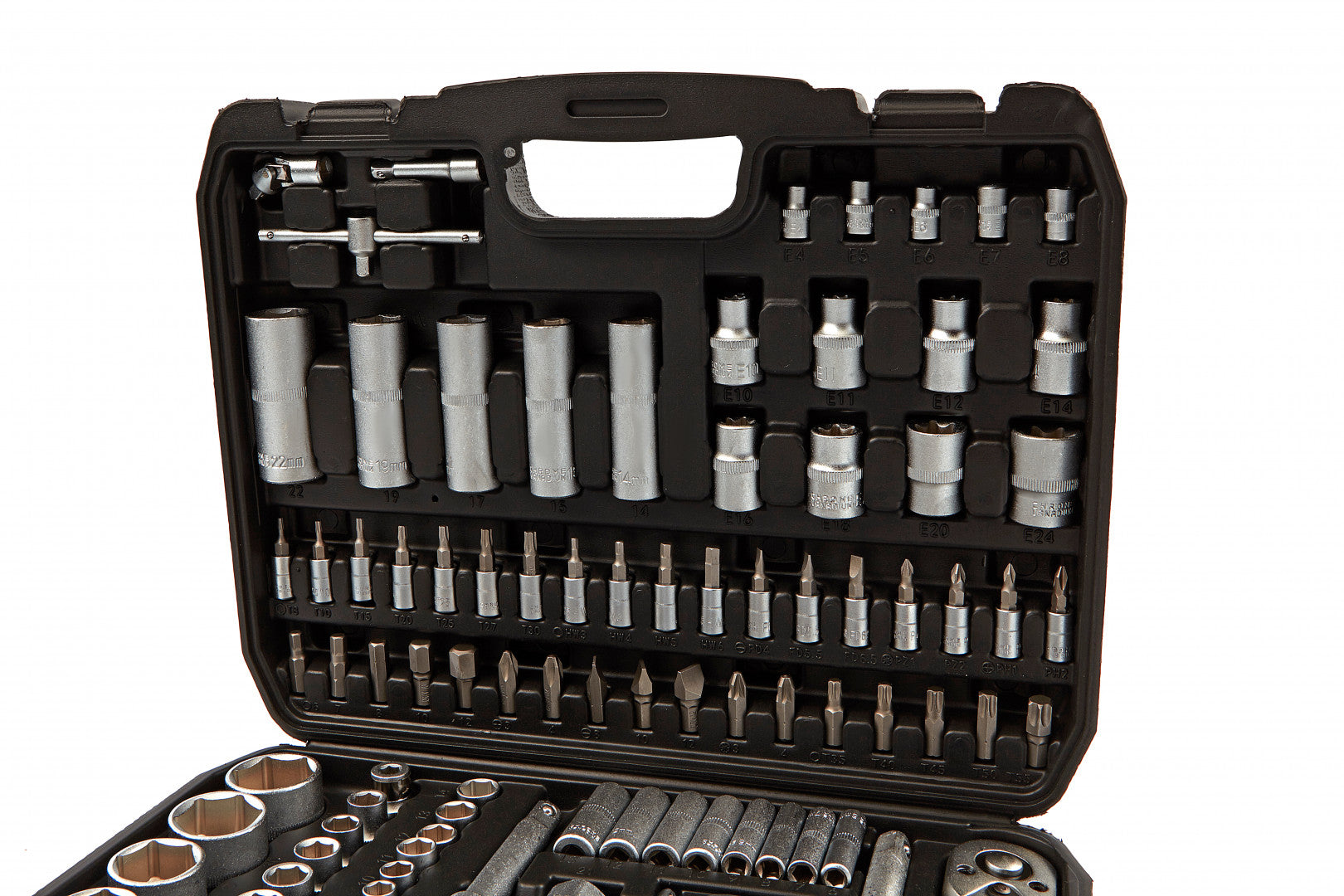 Sada nástrčných kľúčov a rační 108 kusov 1/2 a 1/4 hbm machines holandsko